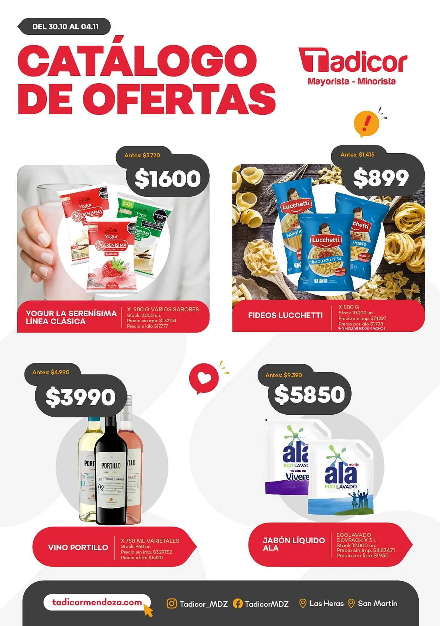 Catálogo Supermercados Tadicor - 1