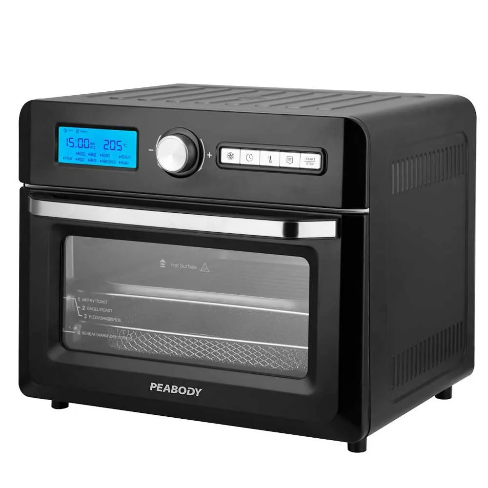 Horno eléctrico PE-HDM15N 15 Lt. Negro