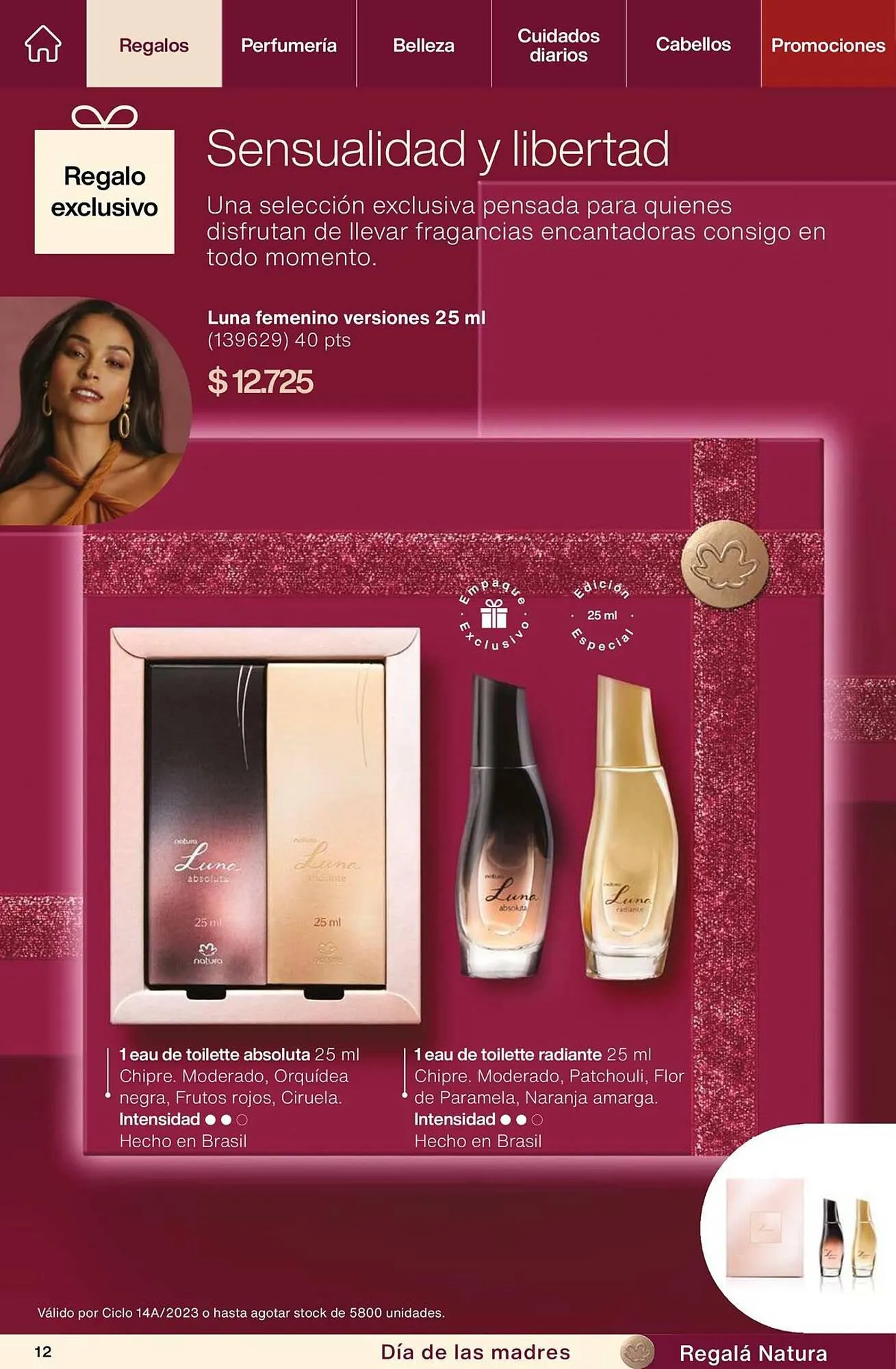 Ofertas de Catálogo Natura 27 de septiembre al 31 de octubre 2023 - Página 12 del catálogo