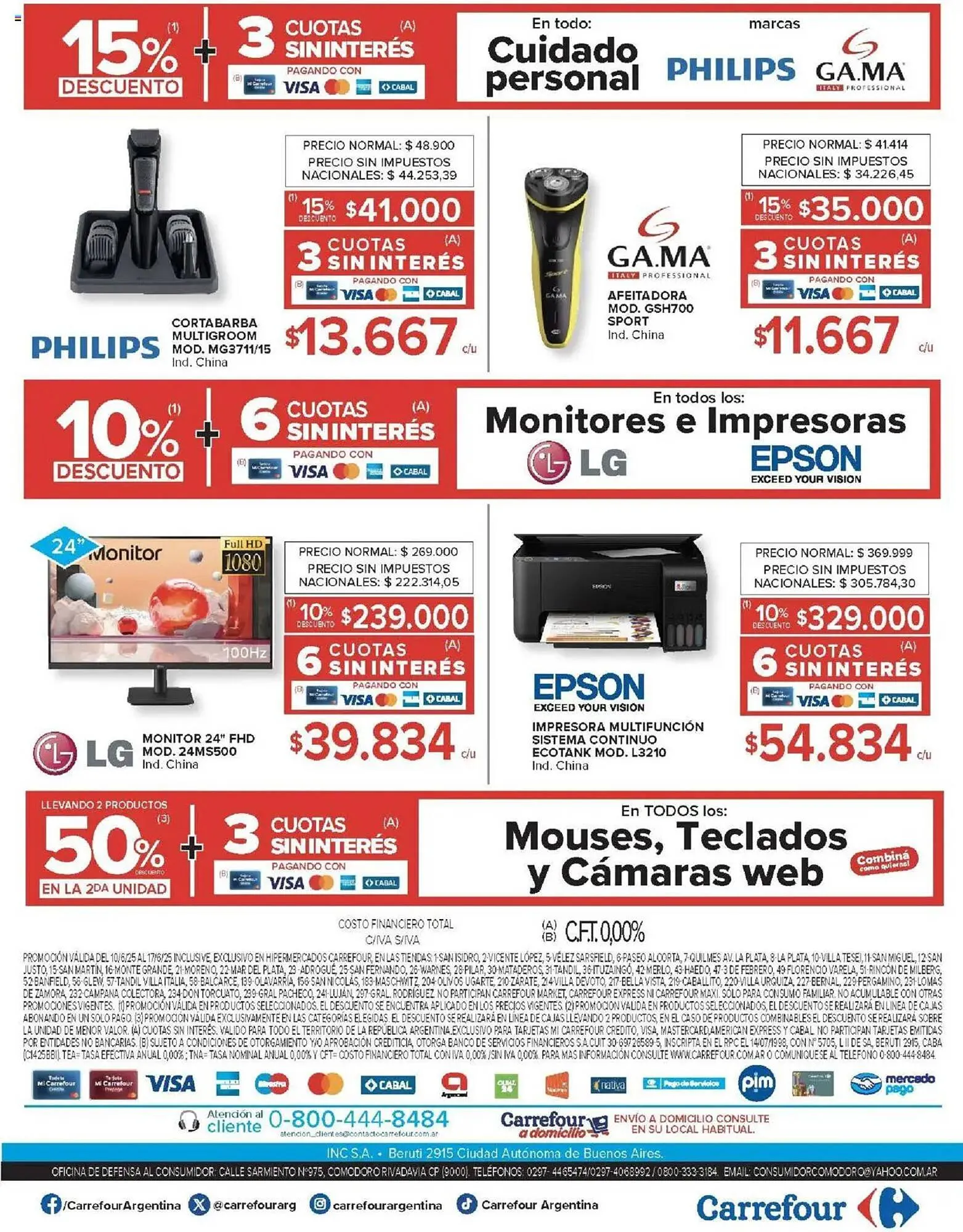 Ofertas de Catálogo Carrefour 10 de junio al 17 de junio 2025 - Página 29 del catálogo