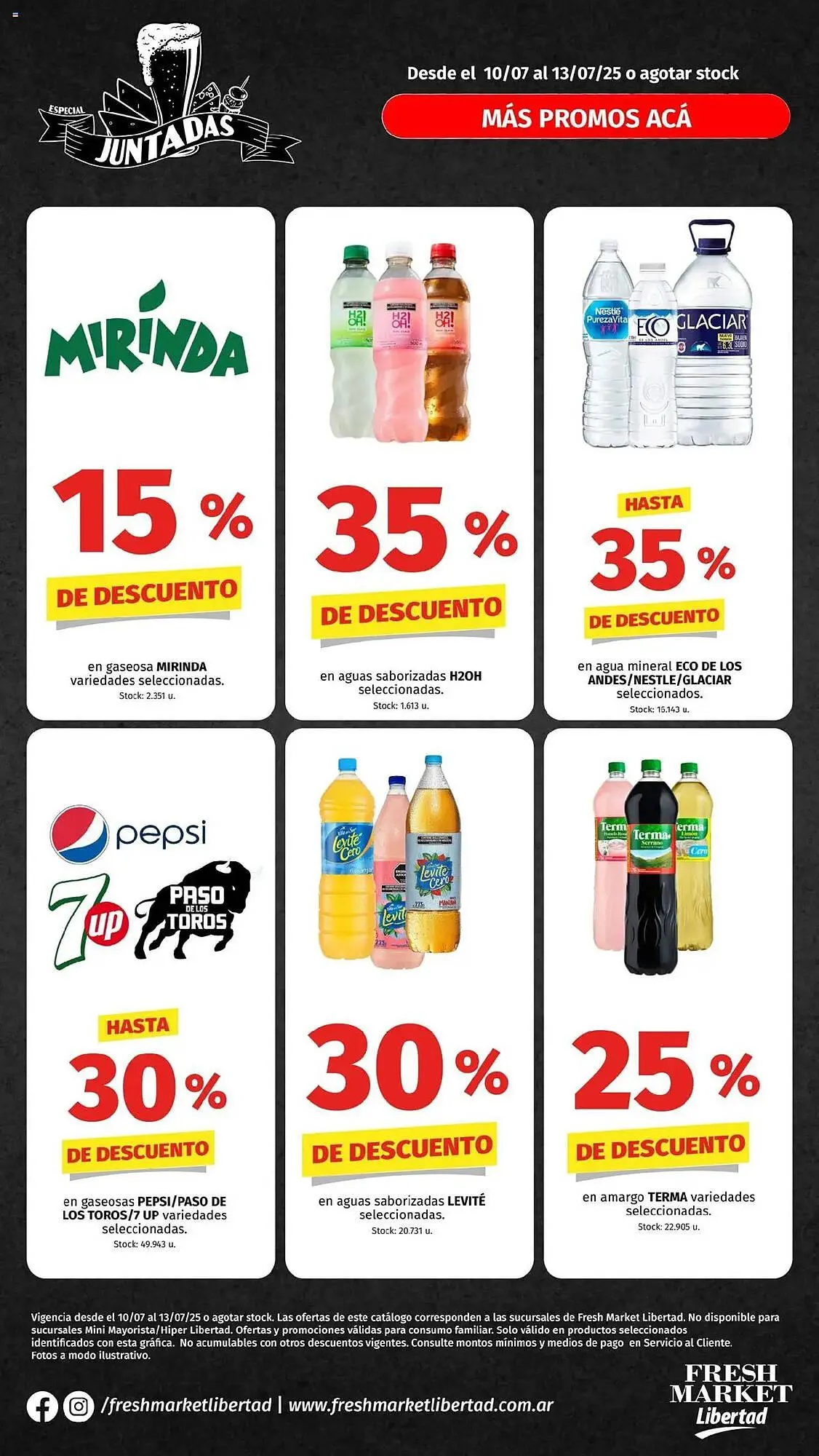Ofertas de Catálogo Hipermercado Libertad 10 de julio al 14 de julio 2025 - Página 1 del catálogo
