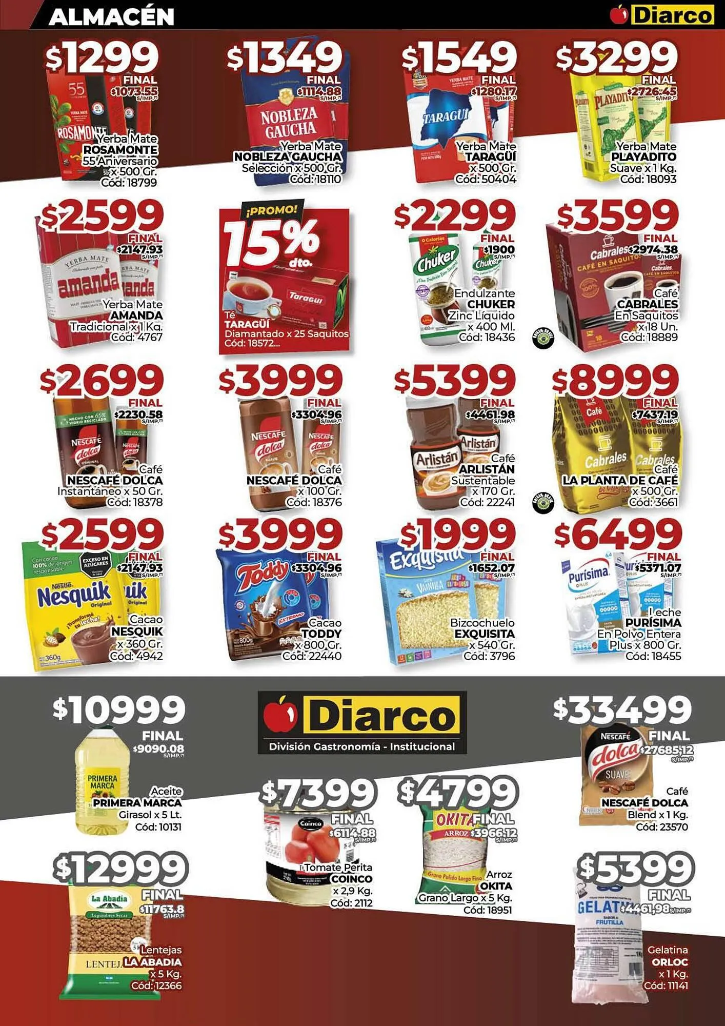 Ofertas de Catálogo Diarco 19 de mayo al 25 de mayo 2025 - Página 7 del catálogo