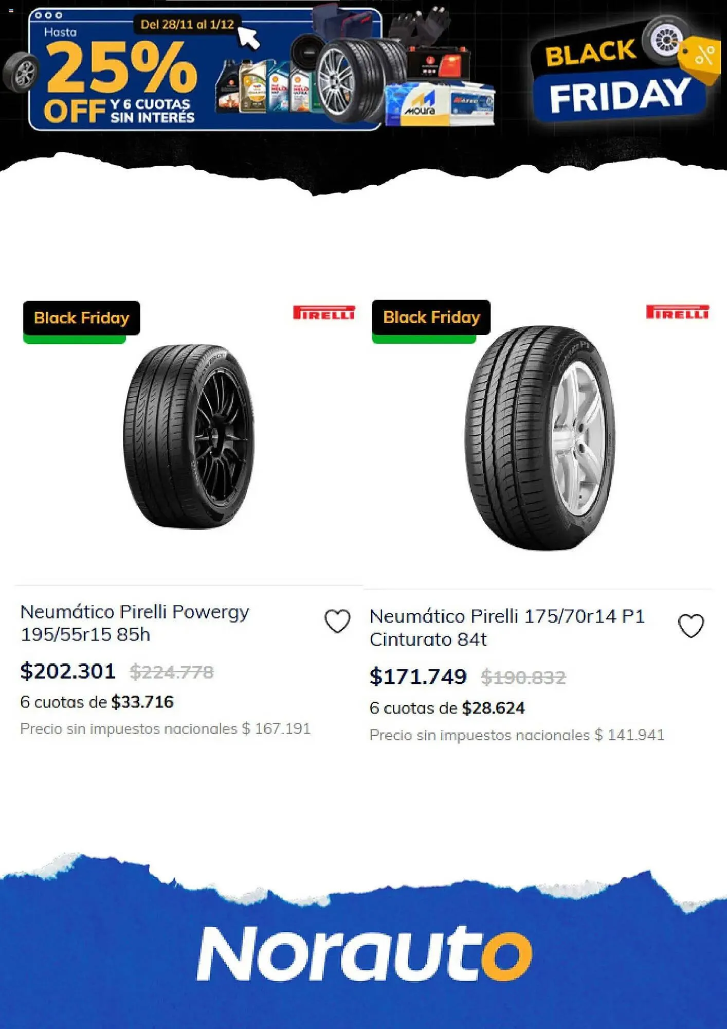 Ofertas de Catálogo Norauto 28 de noviembre al 2 de diciembre 2025 - Página 6 del catálogo
