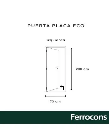 PTAPLACA ECO 32 MCH15 070X200 IZQ
