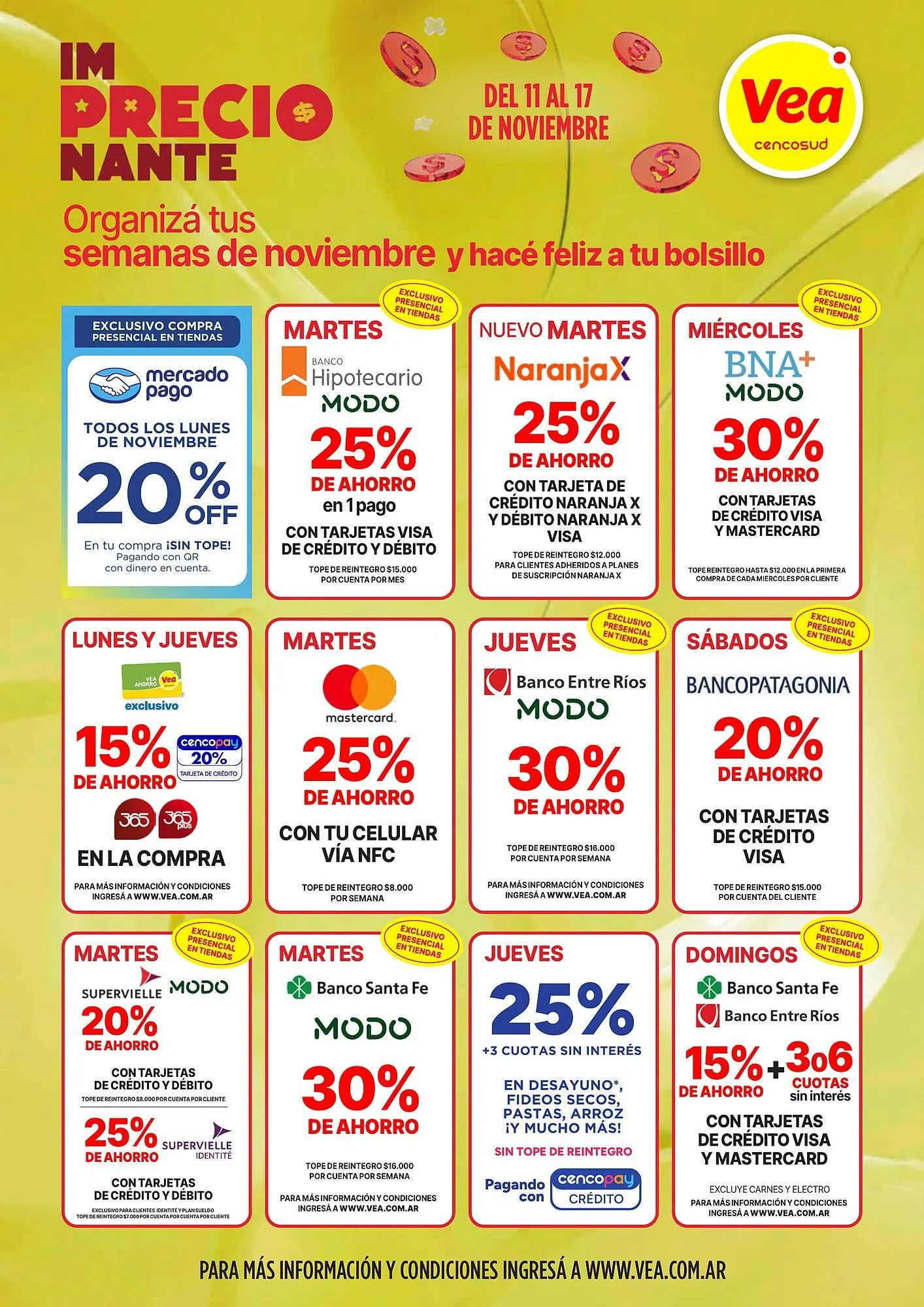 Ofertas de Catálogo Supermercados Vea 11 de noviembre al 17 de noviembre 2025 - Página 9 del catálogo