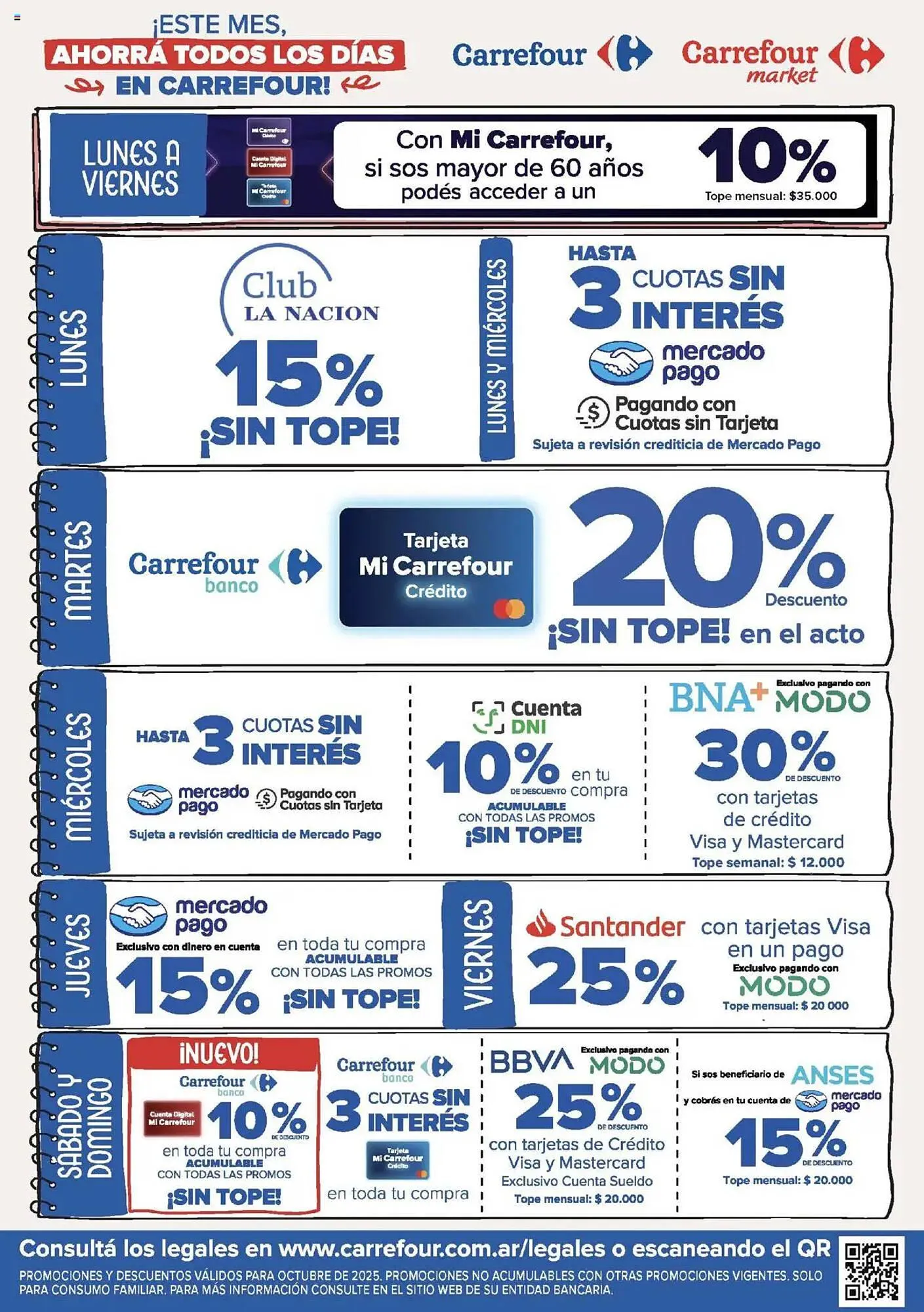 Ofertas de Folleto Carrefour Market 1 de octubre al 6 de octubre 2025 - Página 20 del catálogo