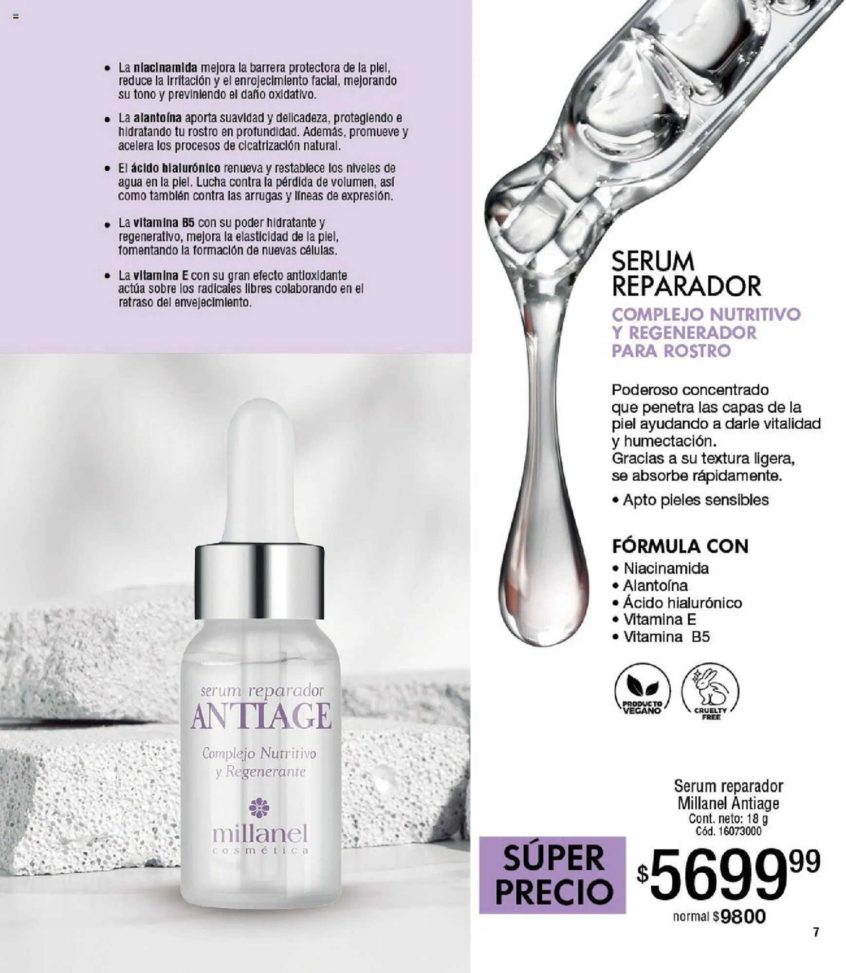 Ofertas de Catálogo Millanel Cosmética 11 de marzo al 7 de abril 2024 - Página 7 del catálogo