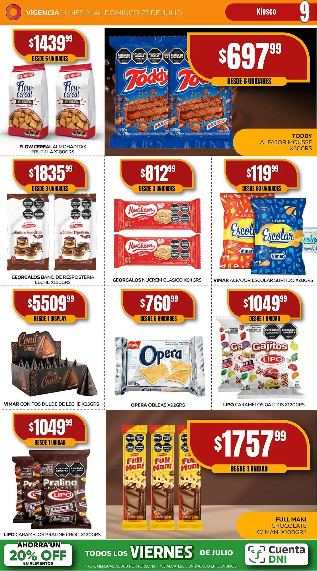 Ofertas de Catálogo Maxi Ofertas 21 de julio al 27 de julio 2025 - Página 9 del catálogo