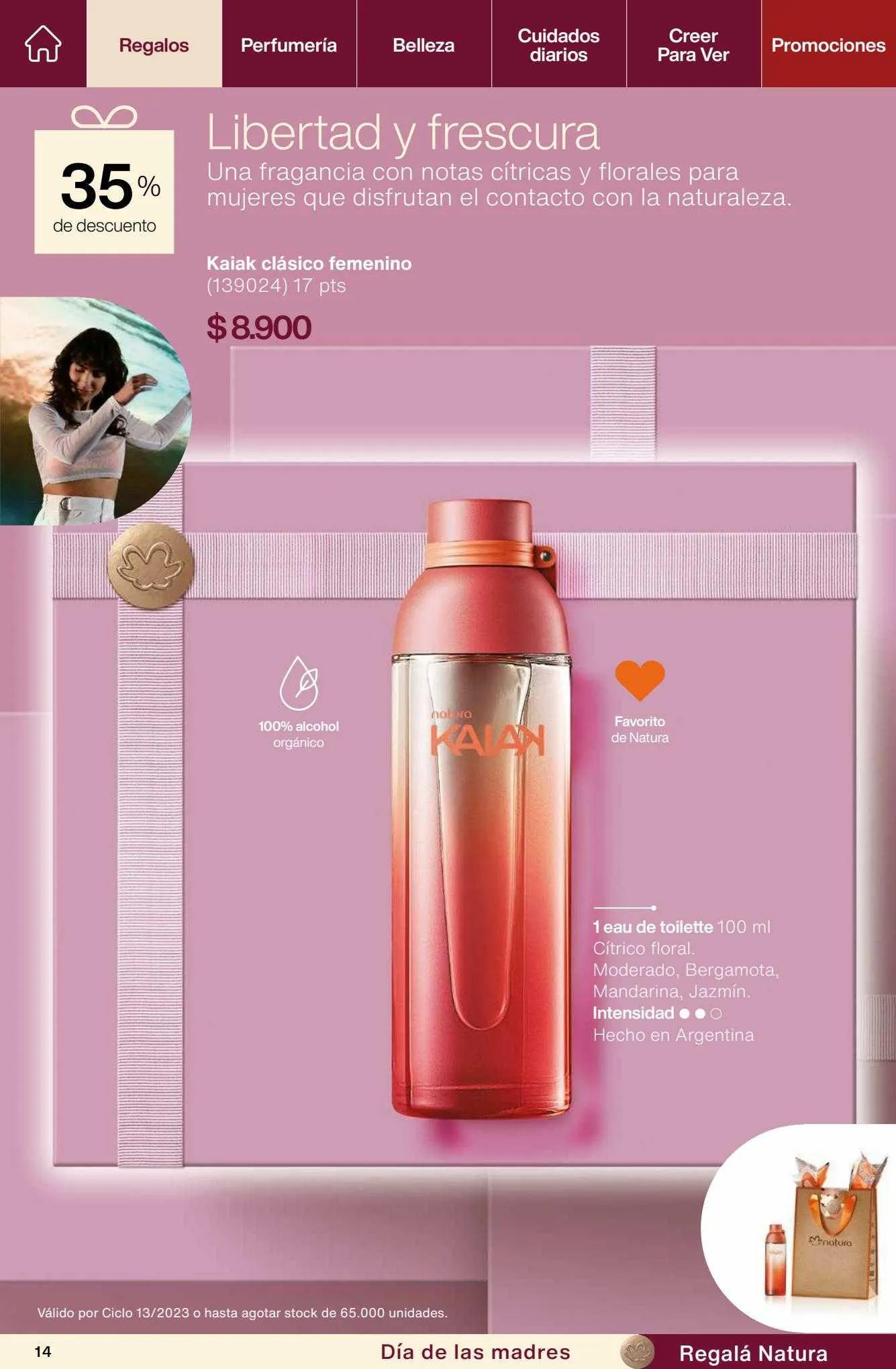 Ofertas de Catálogo Natura 7 de julio al 30 de septiembre 2023 - Página 14 del catálogo