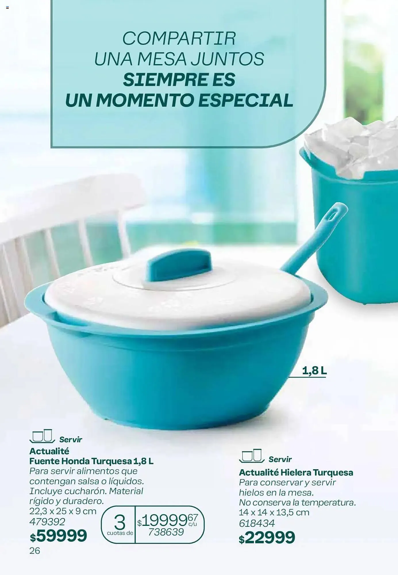 Ofertas de Catálogo Tupperware 29 de noviembre al 2 de diciembre 2024 - Página 26 del catálogo