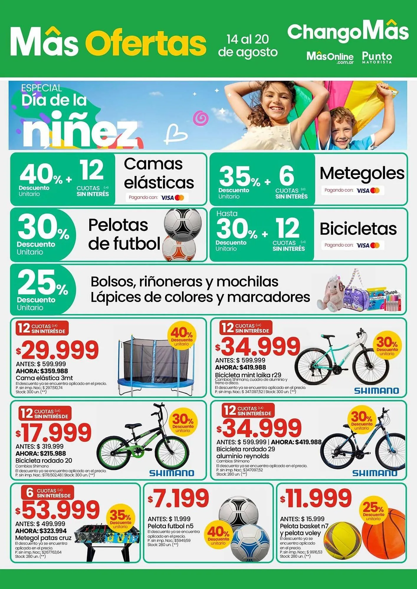 Ofertas de Catálogo Changomas 14 de agosto al 20 de agosto 2025 - Página 9 del catálogo