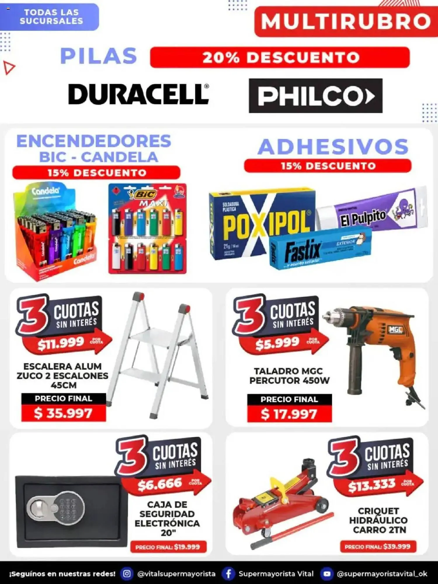 Ofertas de Catálogo Supermayorista Vital 26 de mayo al 2 de junio 2025 - Página 12 del catálogo