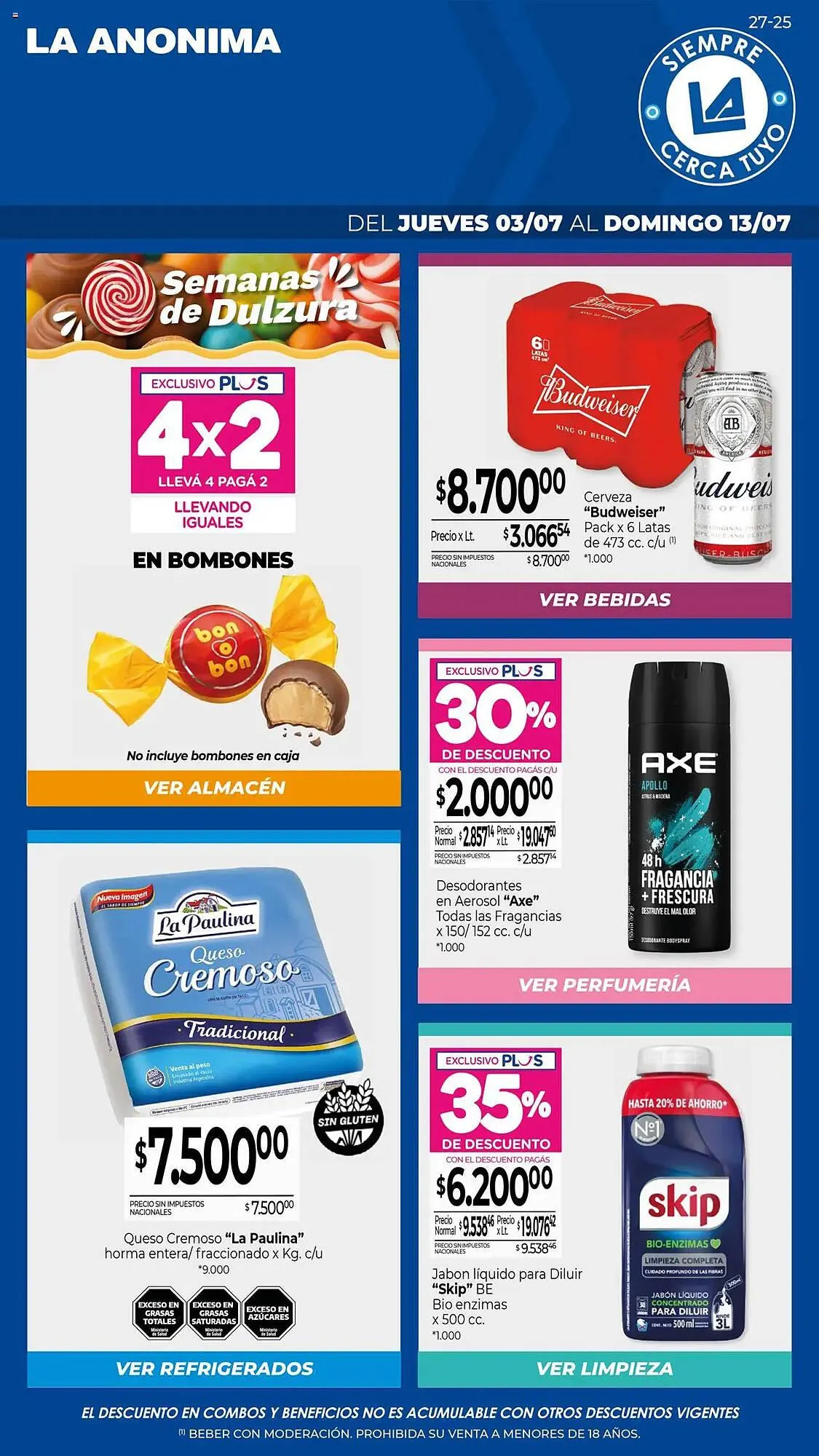 Ofertas de Catálogo La Anonima 3 de julio al 13 de julio 2025 - Página 1 del catálogo