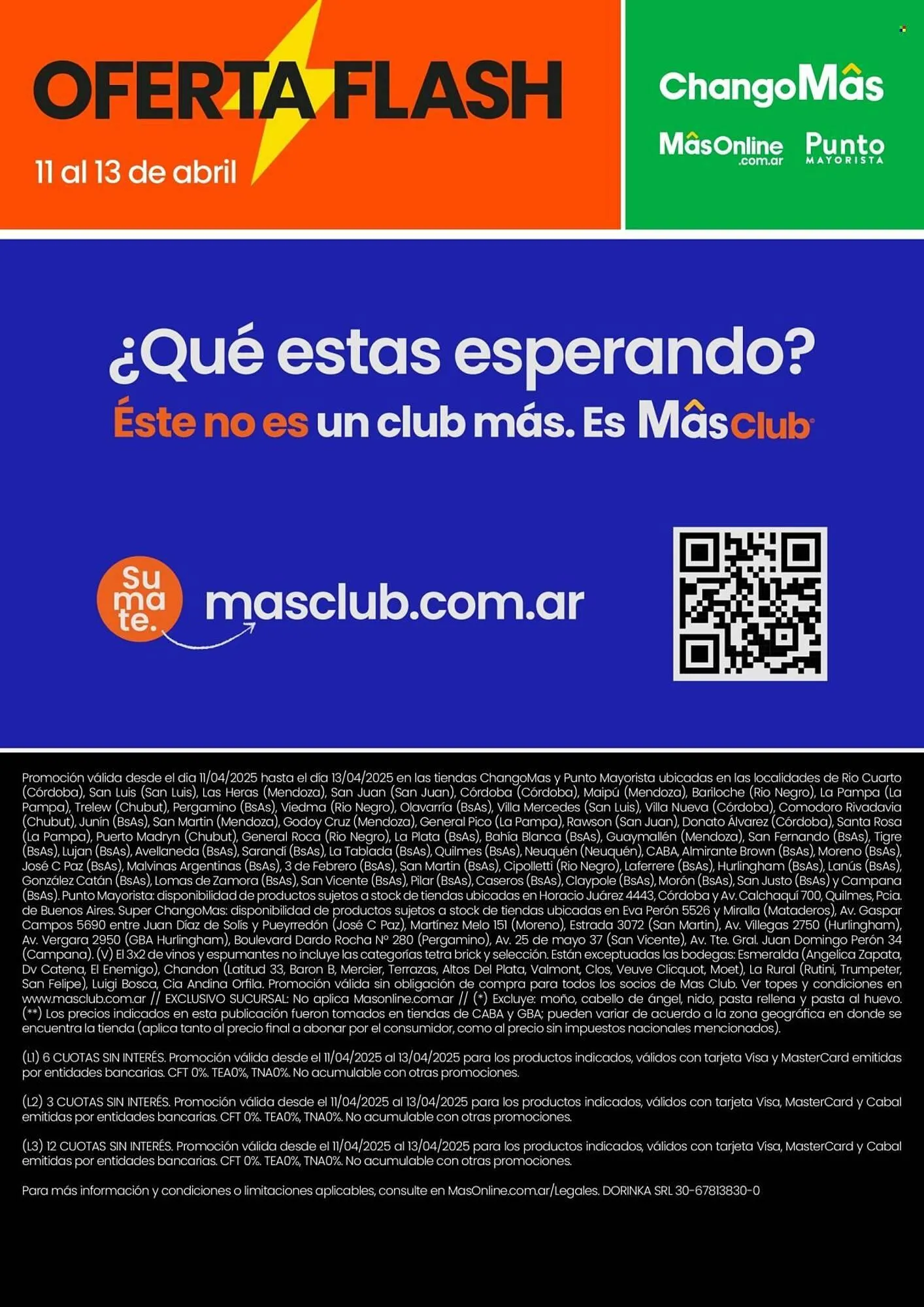 Ofertas de Catálogo Changomas 11 de abril al 13 de abril 2025 - Página 5 del catálogo