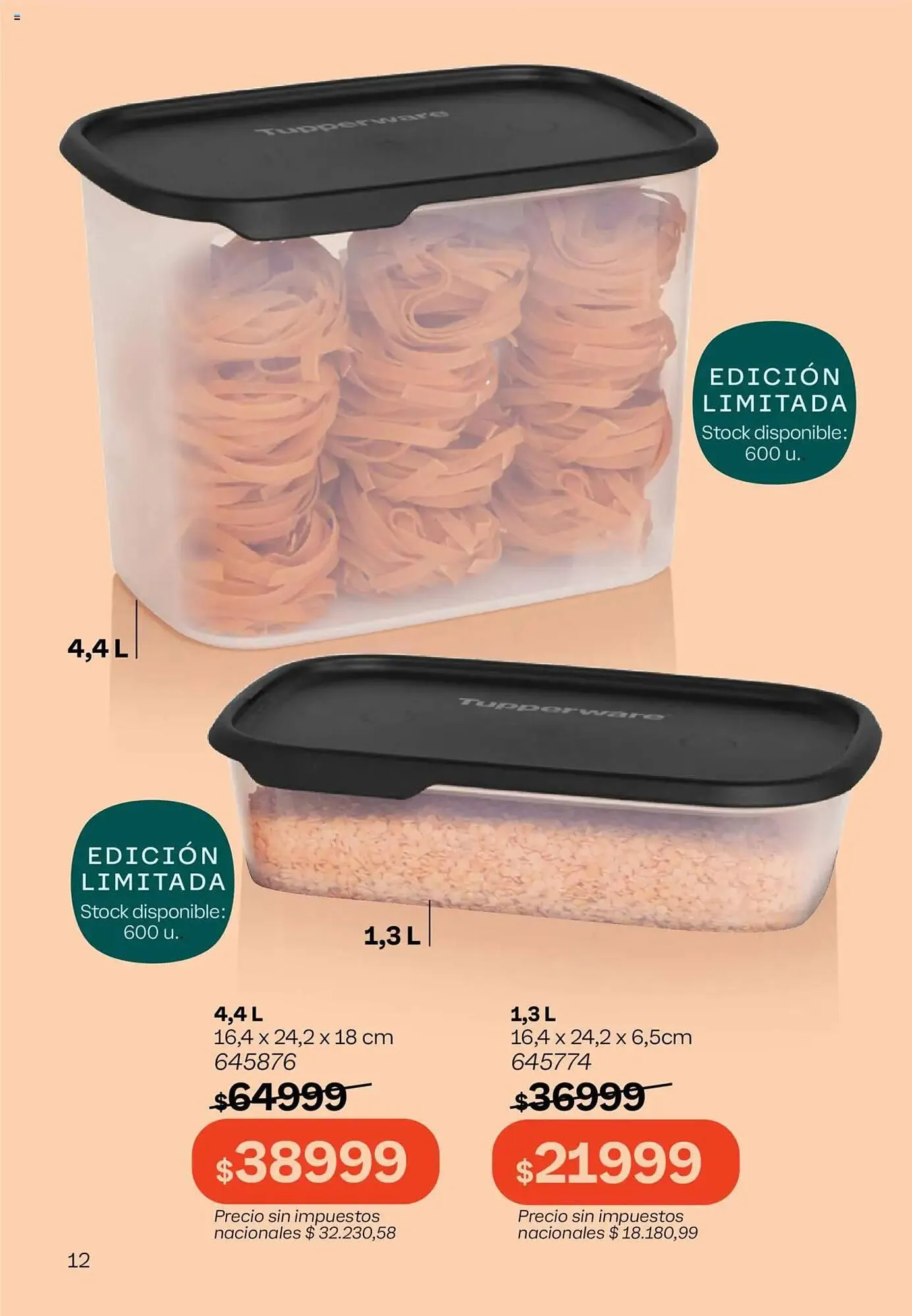 Ofertas de Catálogo Tupperware 16 de junio al 10 de julio 2025 - Página 13 del catálogo