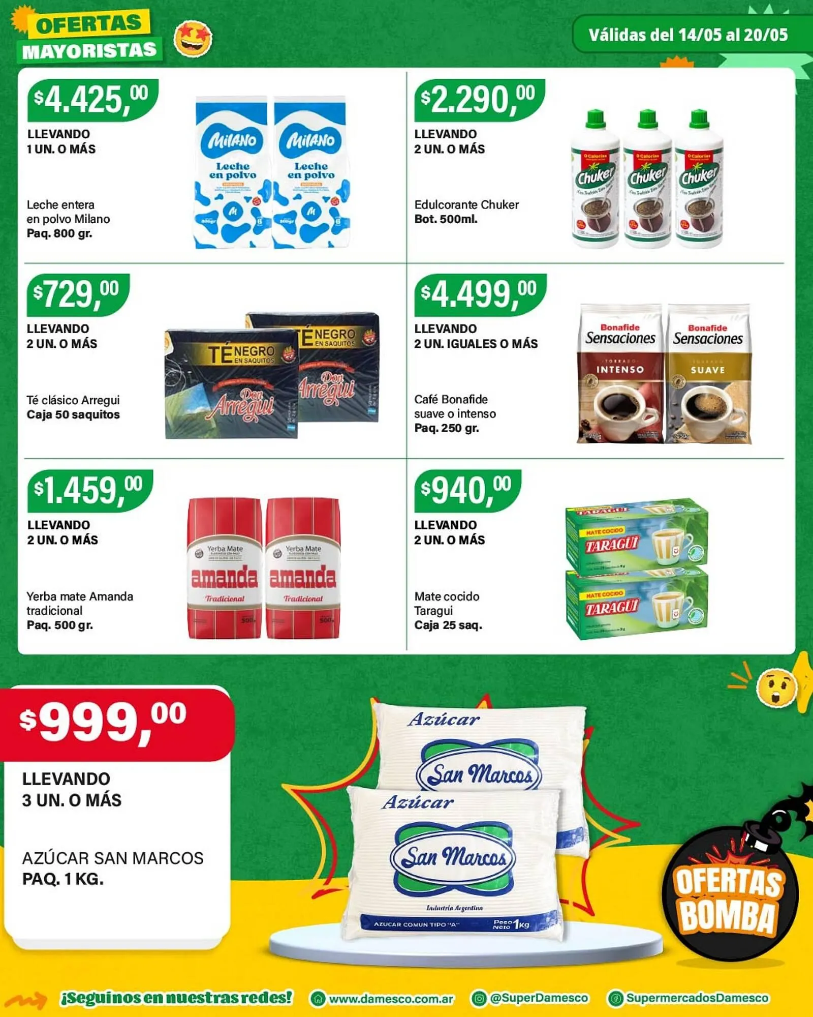 Ofertas de Catálogo Supermercados Damesco 14 de mayo al 20 de mayo 2026 - Página 5 del catálogo