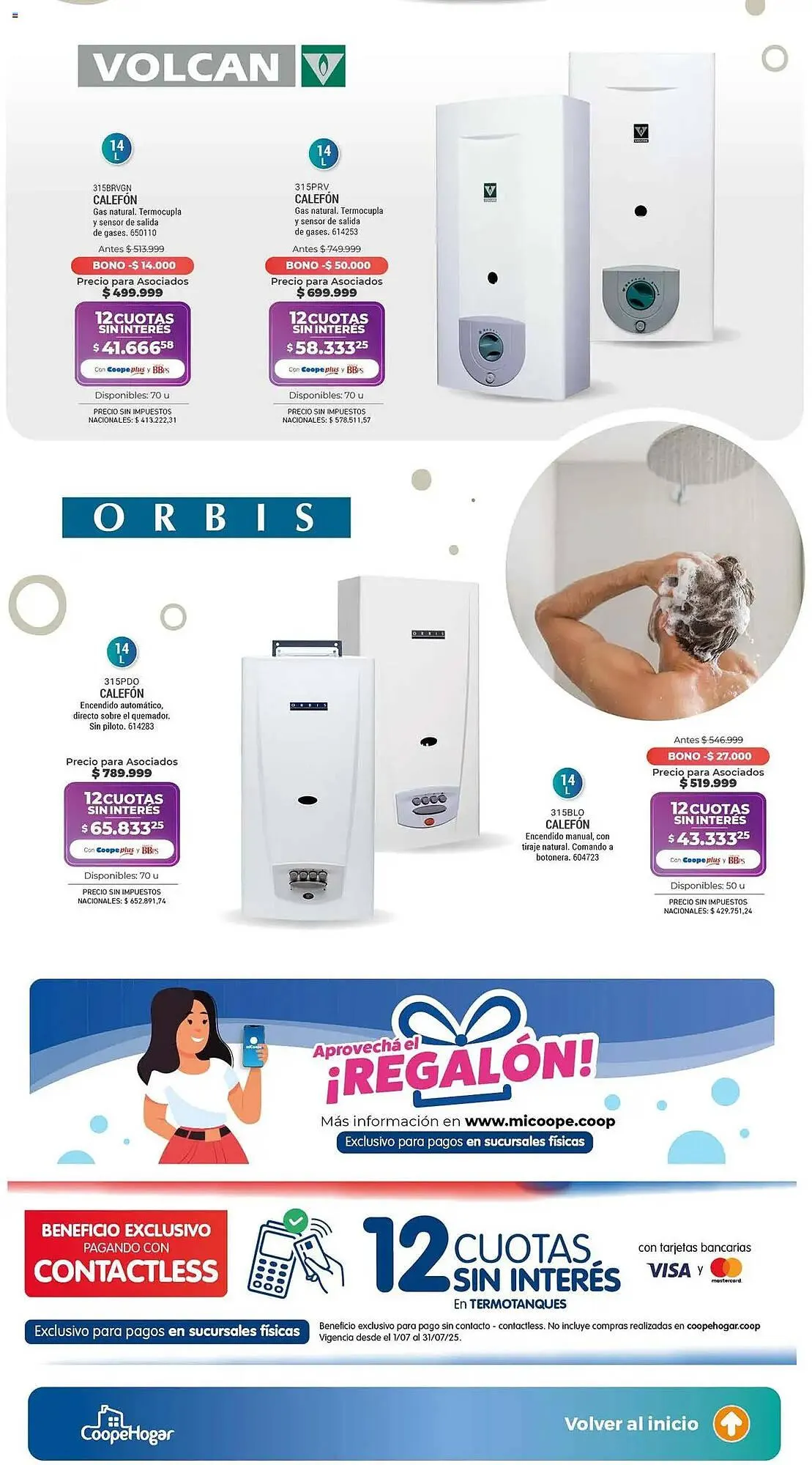 Ofertas de Catálogo Cooperativa Obrera 14 de julio al 28 de julio 2025 - Página 48 del catálogo