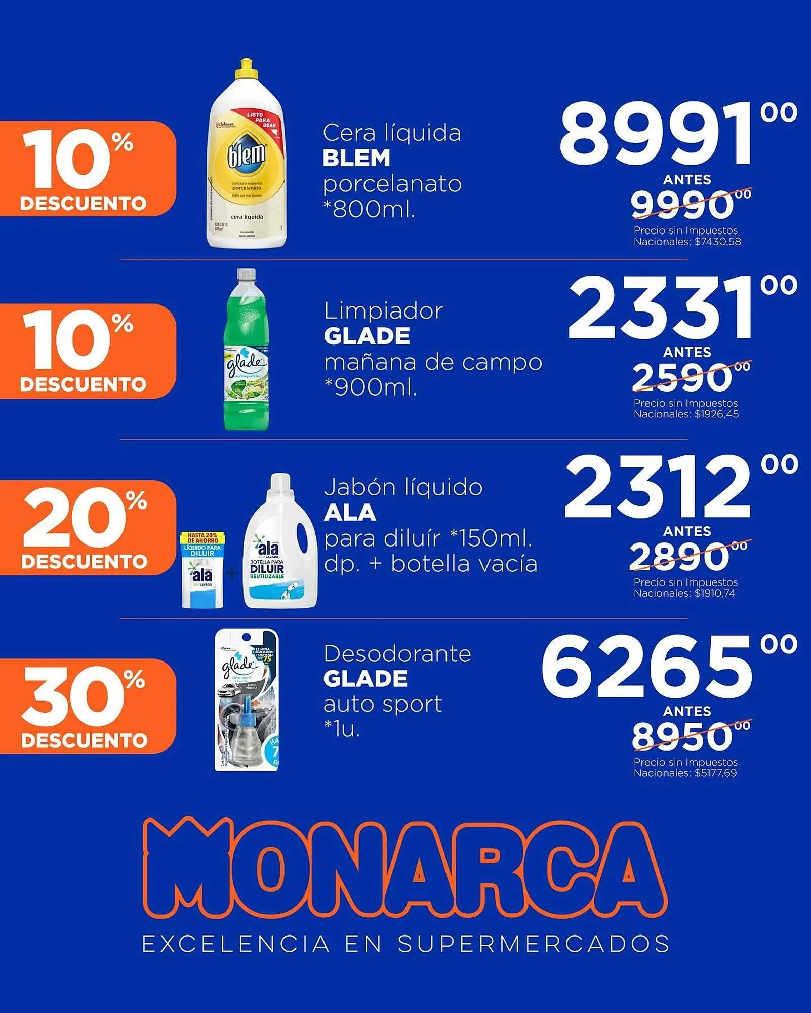 Ofertas de Catálogo Supermercados Monarca 1 de agosto al 5 de agosto 2025 - Página 5 del catálogo
