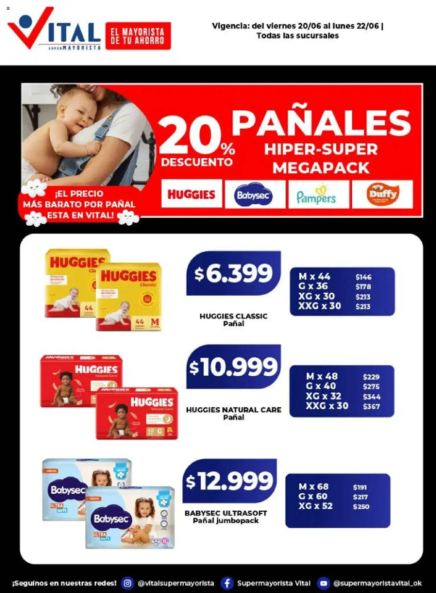 Ofertas de Catálogo Supermayorista Vital 20 de junio al 22 de junio 2025 - Página 5 del catálogo