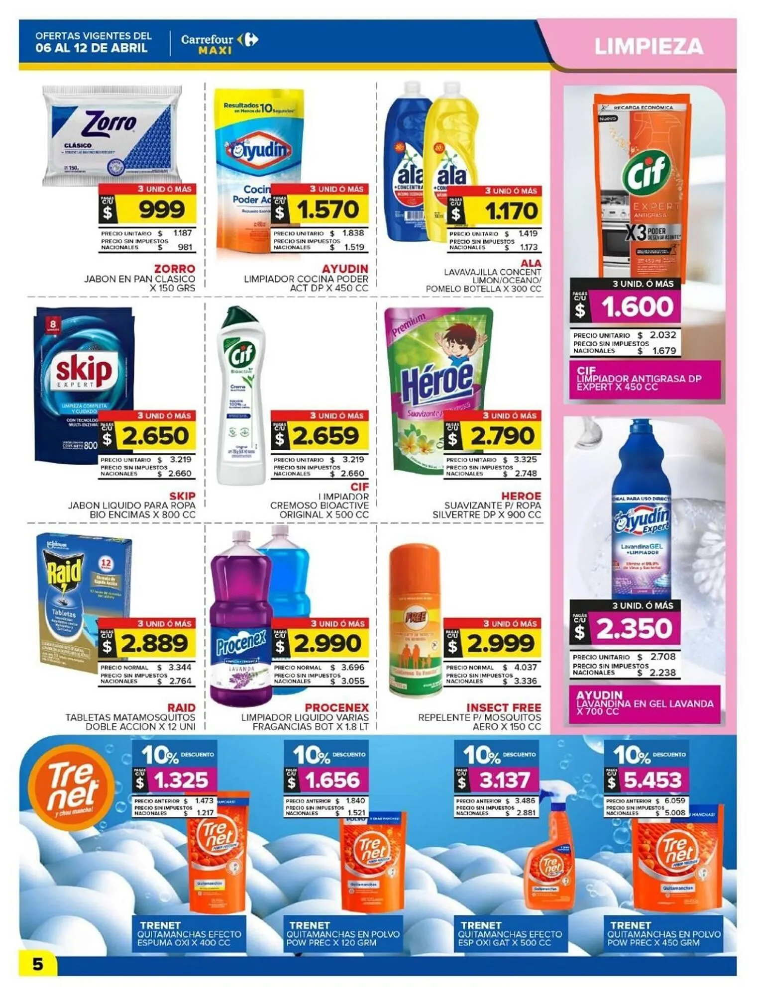 Ofertas de Folleto Carrefour Maxi 6 de abril al 12 de abril 2026 - Página 5 del catálogo
