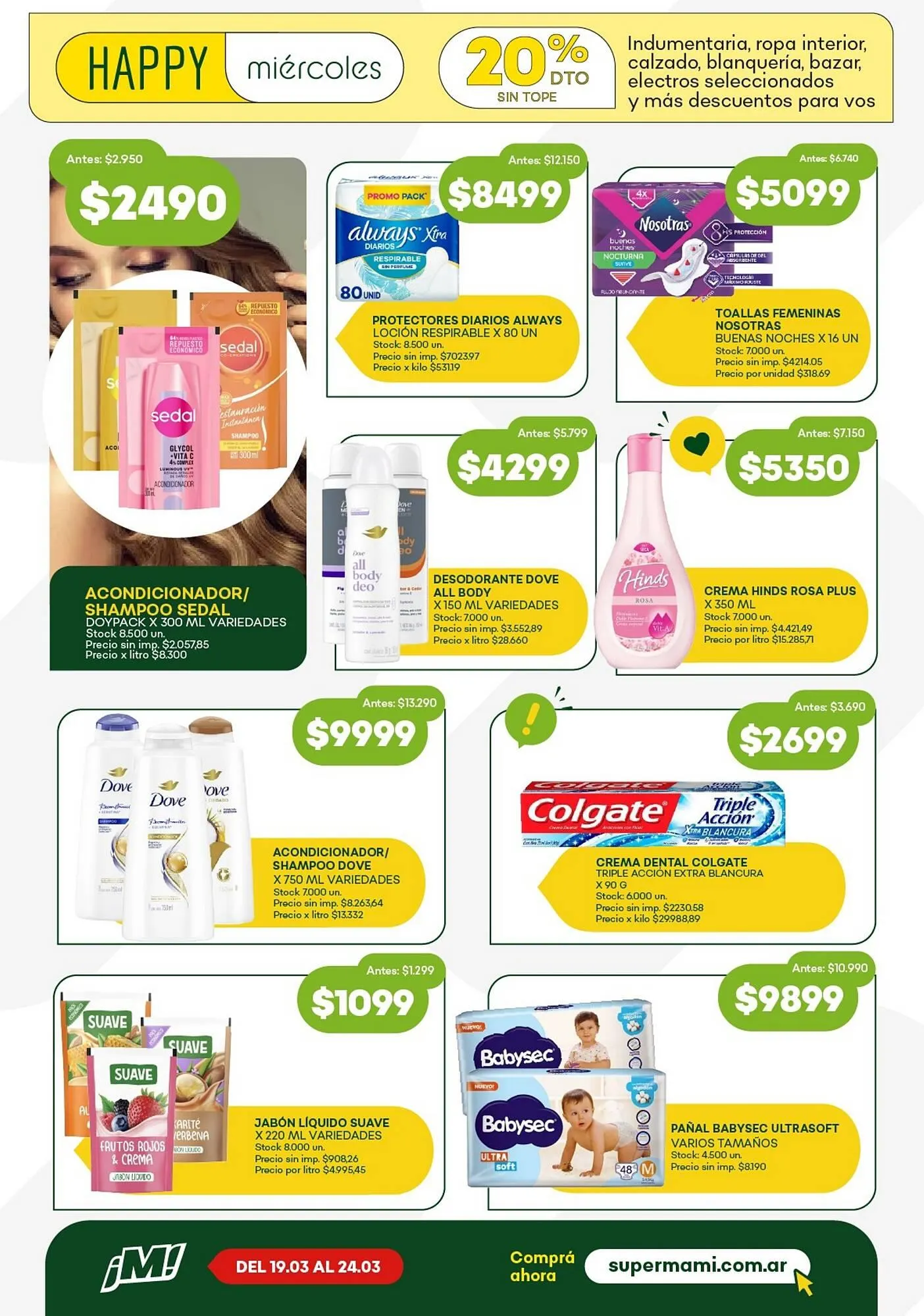 Ofertas de Catálogo Super MAMI 18 de marzo al 24 de marzo 2026 - Página 8 del catálogo