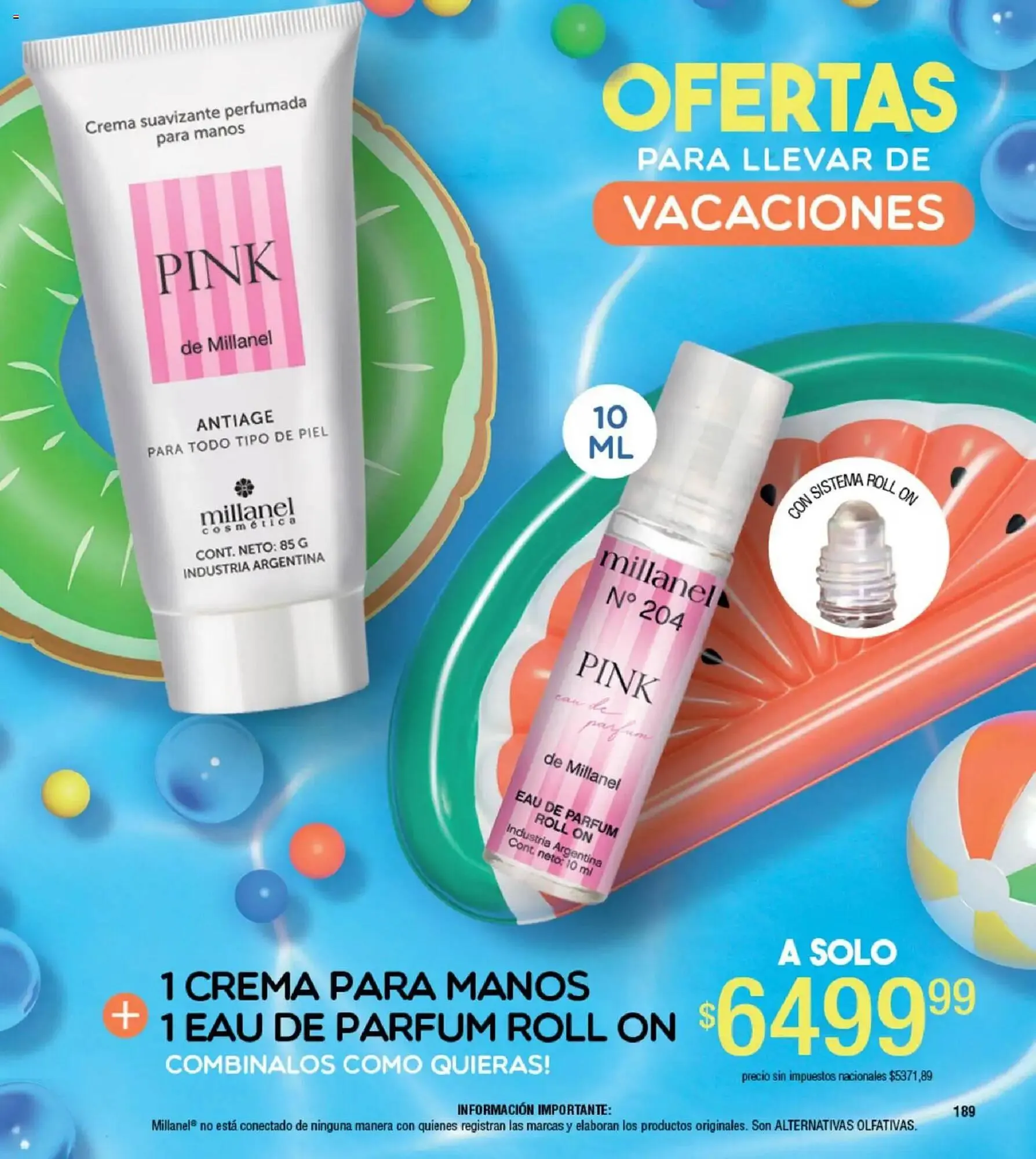 Ofertas de Catálogo Millanel Cosmética 5 de enero al 1 de febrero 2026 - Página 189 del catálogo