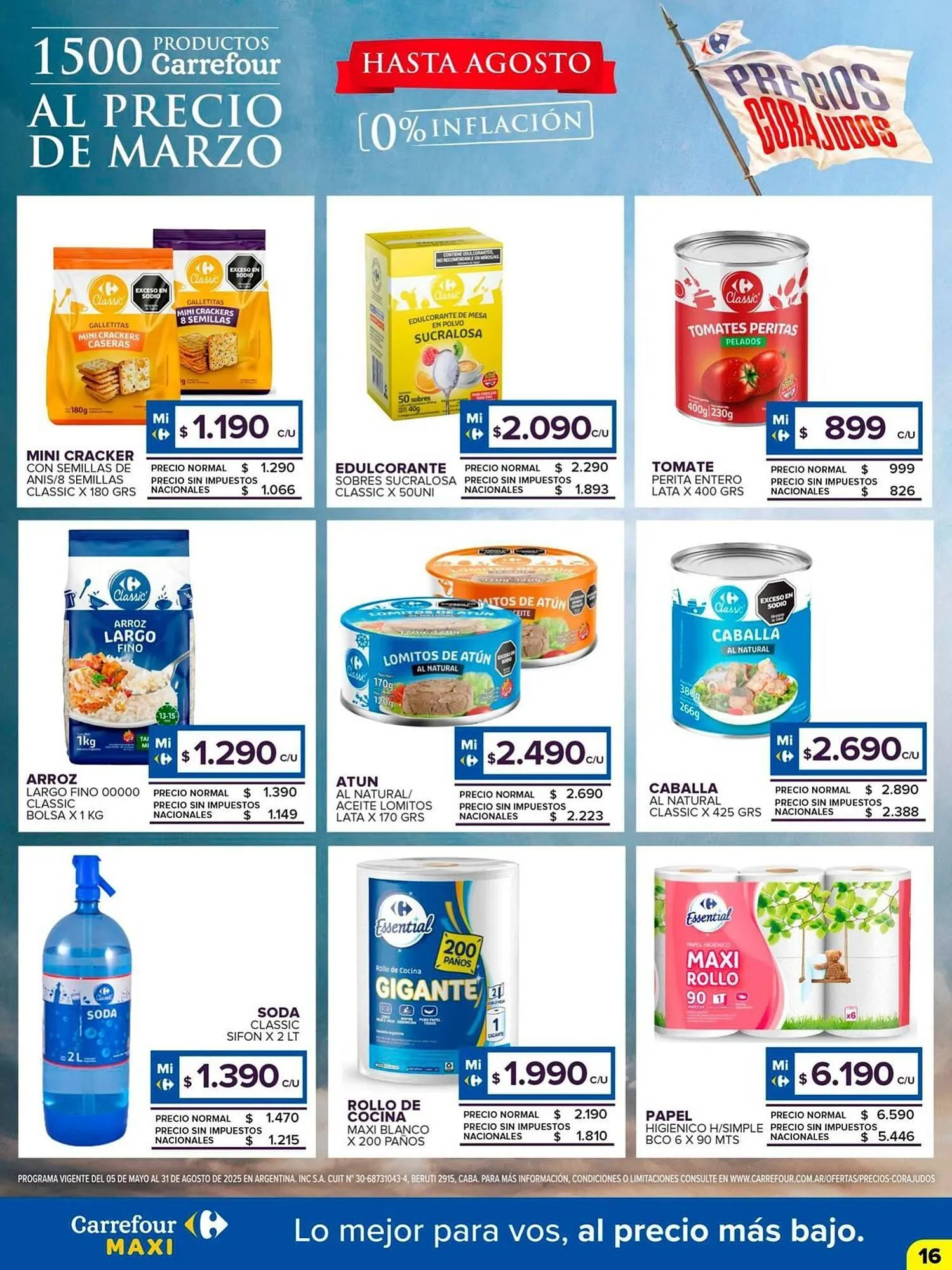 Ofertas de Catálogo Carrefour Maxi 25 de agosto al 31 de agosto 2025 - Página 16 del catálogo