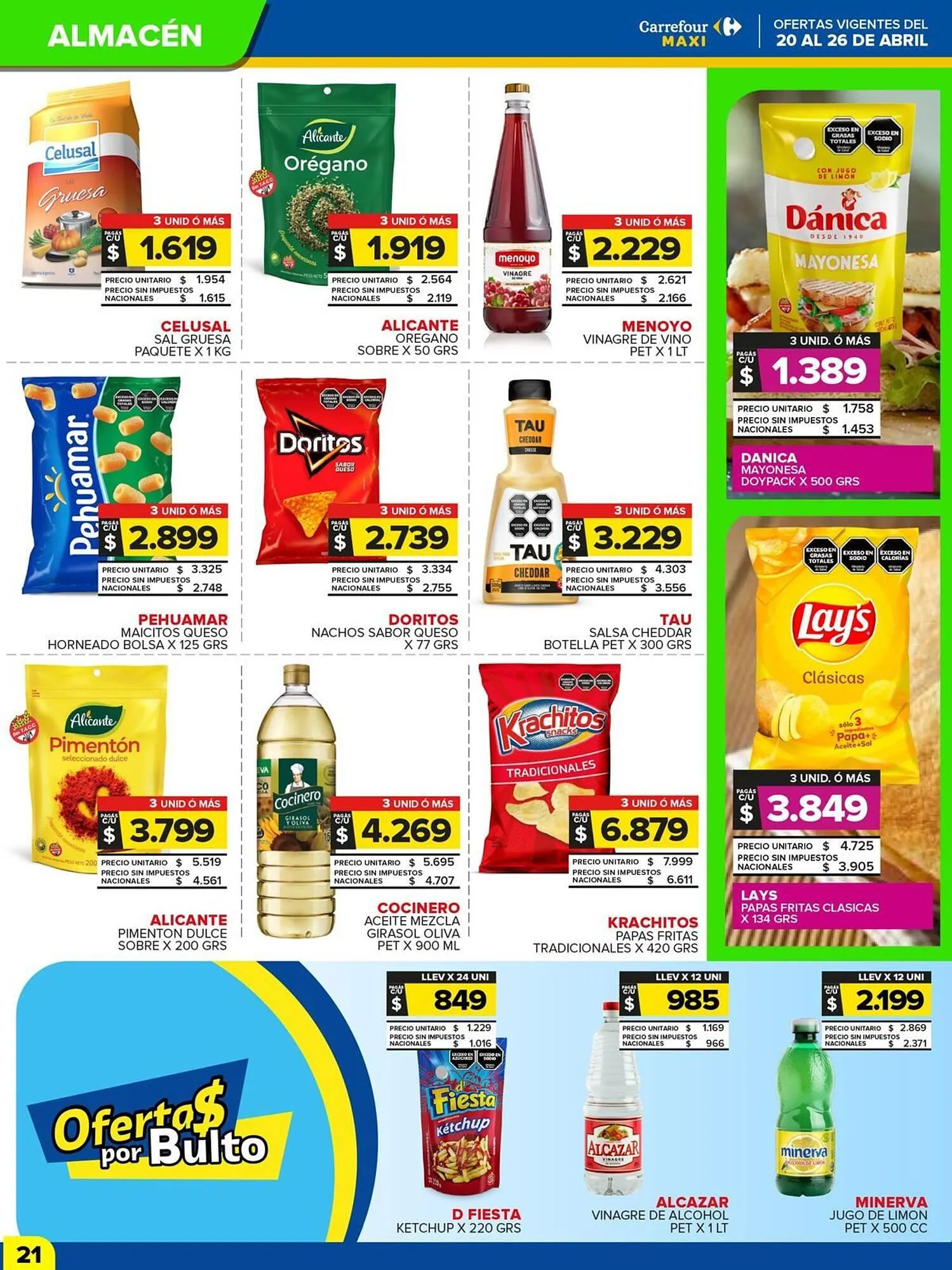 Ofertas de Folleto Carrefour Maxi 20 de abril al 27 de abril 2026 - Página 21 del catálogo