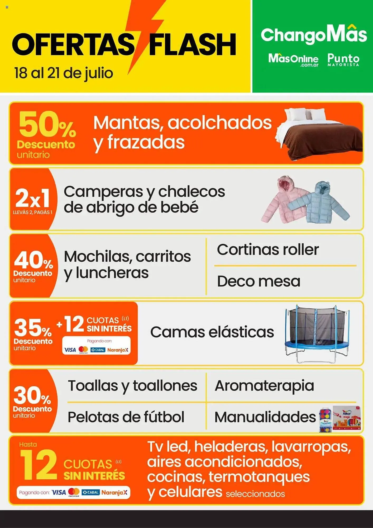 Ofertas de Catálogo Changomas 18 de julio al 21 de julio 2025 - Página 7 del catálogo