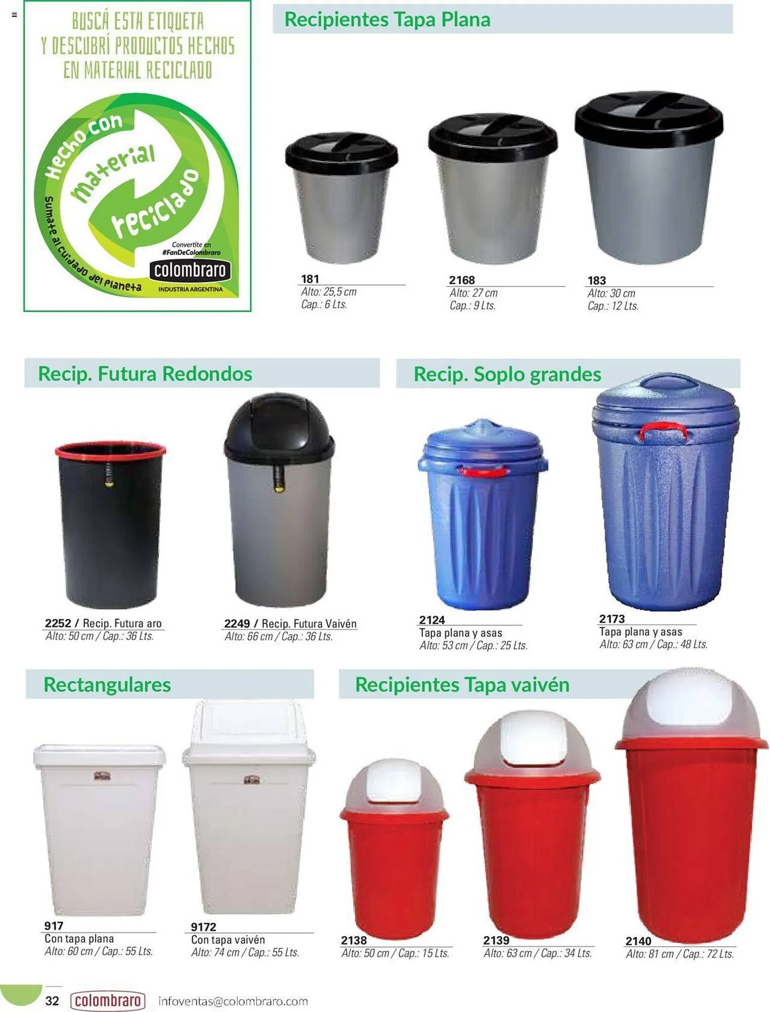 Ofertas de Catálogo Colombraro 1 de enero al 31 de diciembre 2024 - Página 32 del catálogo