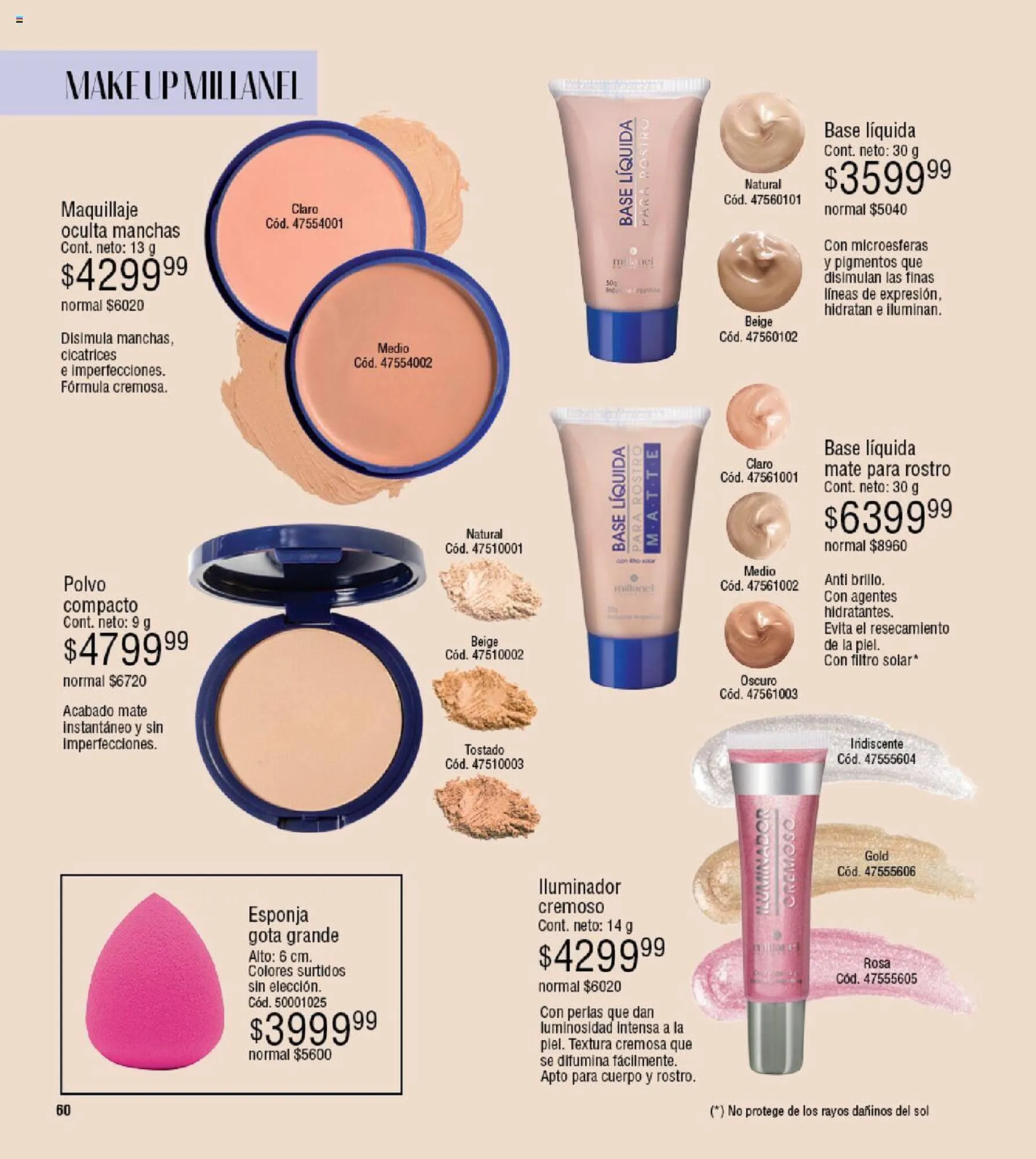 Ofertas de Catálogo Millanel Cosmética 11 de marzo al 7 de abril 2024 - Página 60 del catálogo