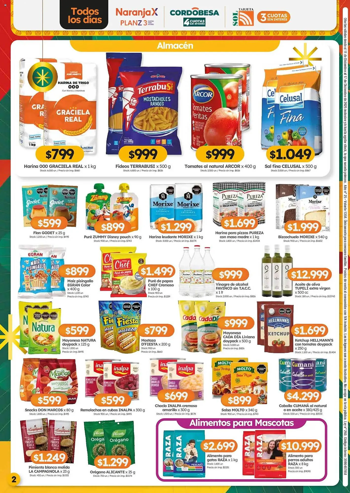 Ofertas de Folleto Cordiez 11 de diciembre al 17 de diciembre 2025 - Página 2 del catálogo