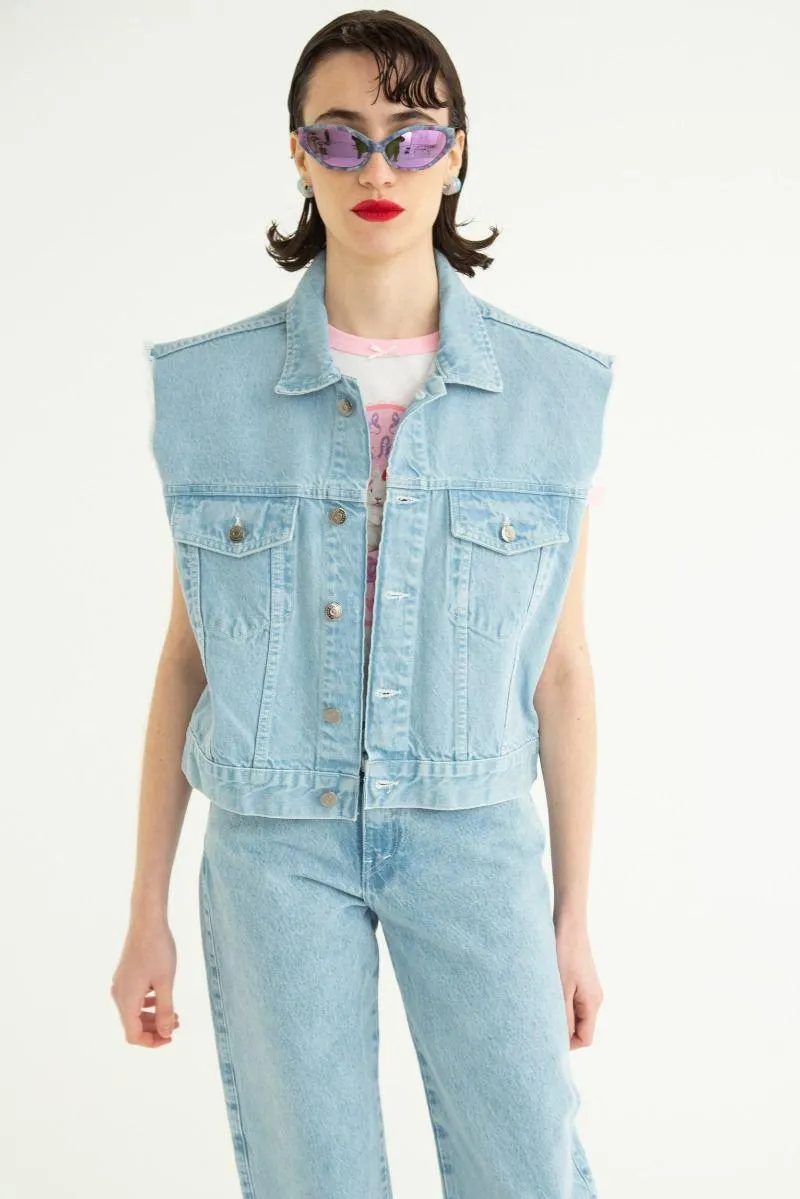 CHALECO NEKO LIGHT BLUE