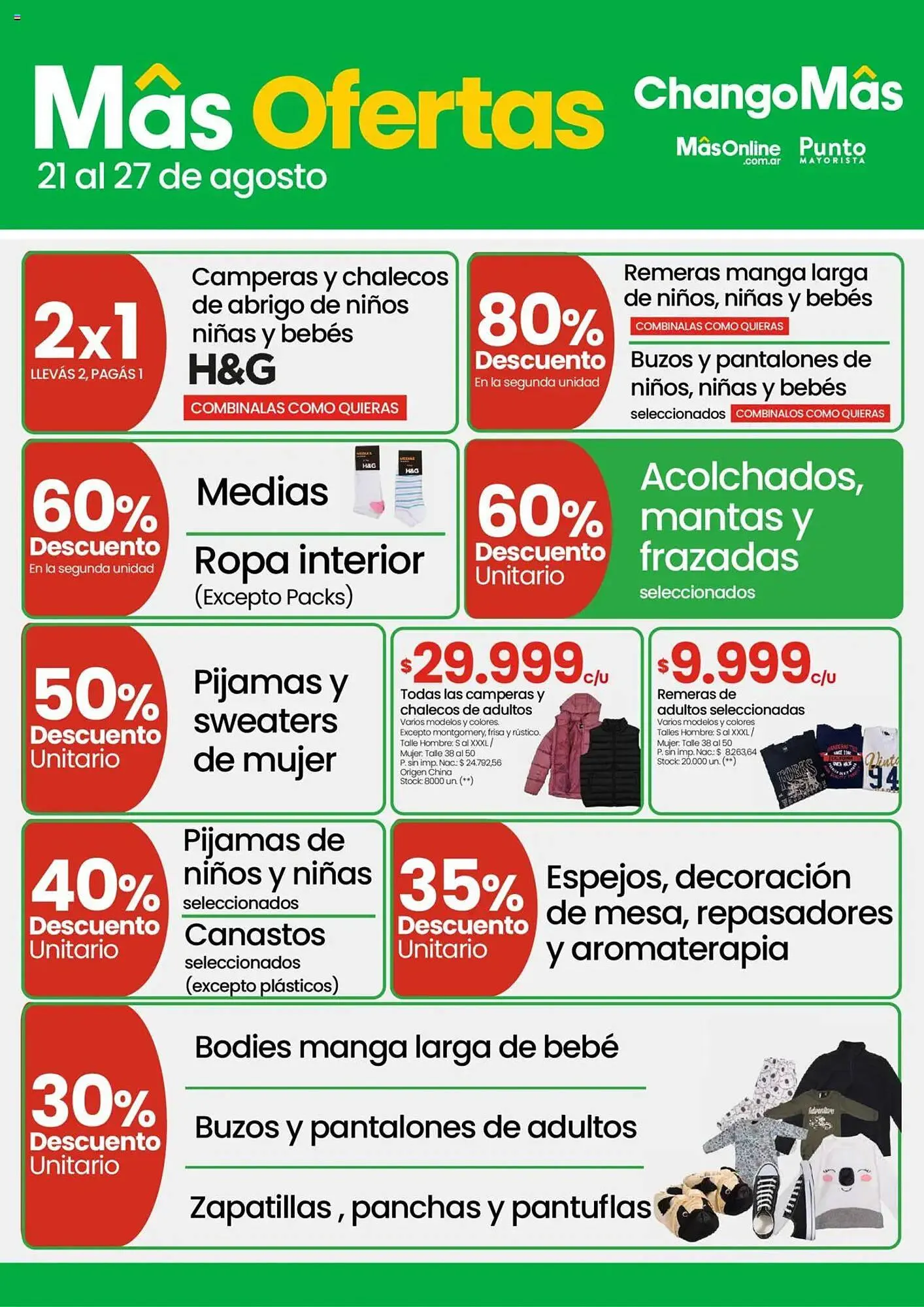Ofertas de Catálogo Changomas 21 de agosto al 27 de agosto 2025 - Página 1 del catálogo