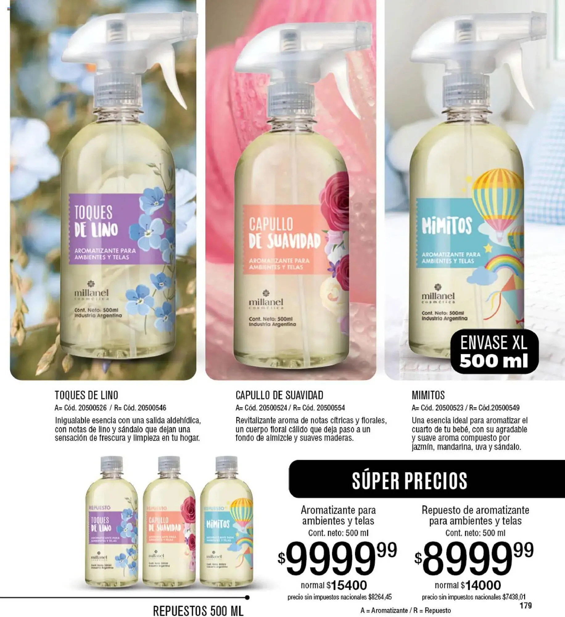 Ofertas de Catálogo Millanel Cosmética 30 de marzo al 27 de abril 2026 - Página 179 del catálogo