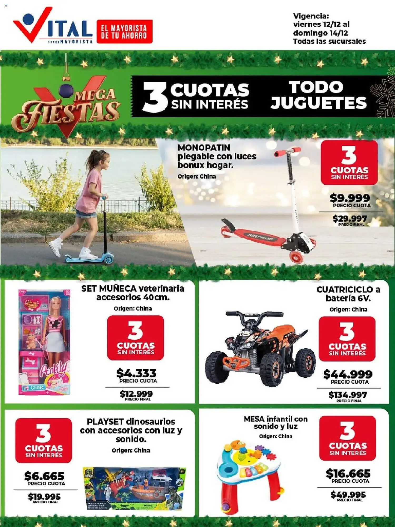 Ofertas de Catálogo Supermayorista Vital 12 de diciembre al 14 de diciembre 2025 - Página 3 del catálogo