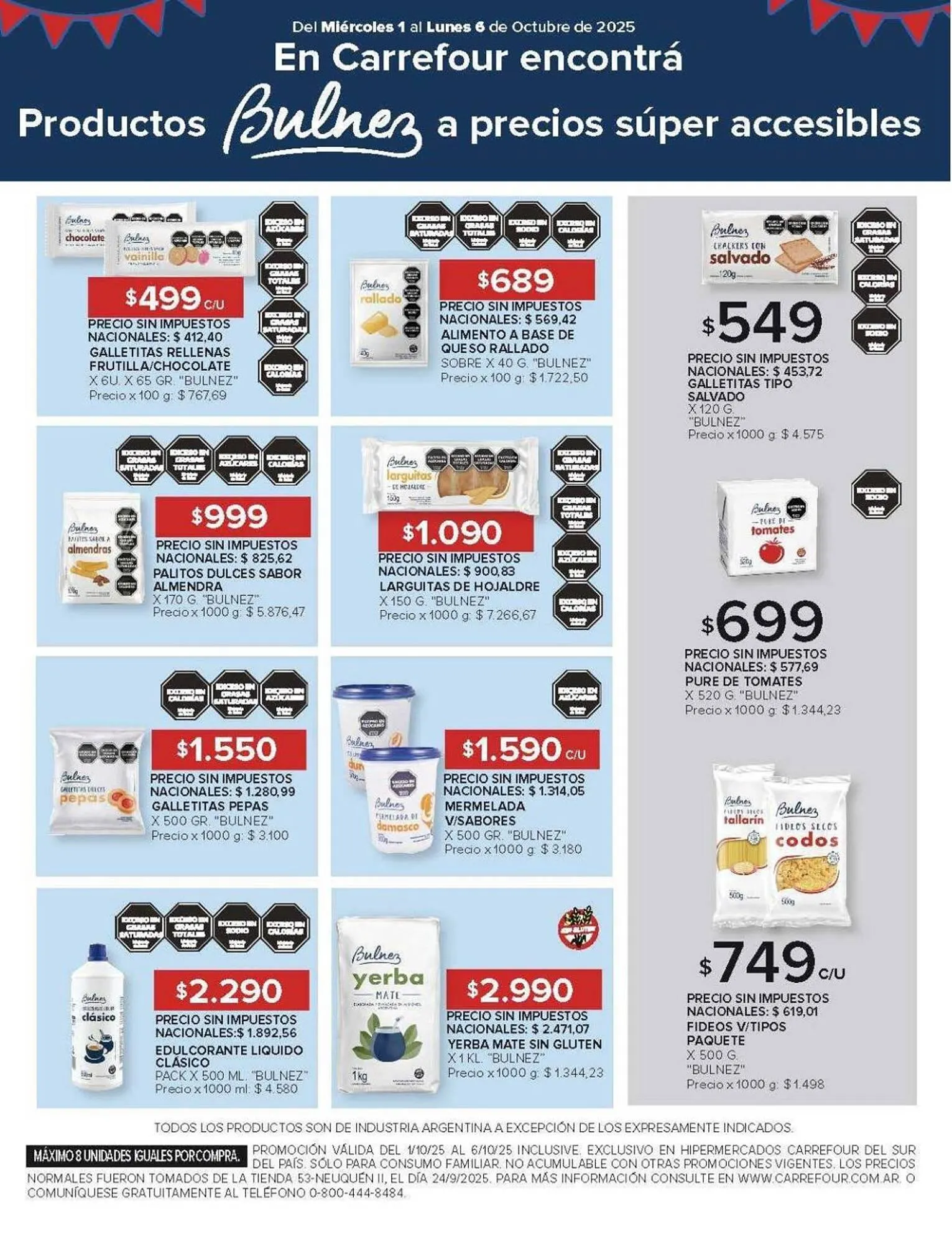 Ofertas de Catálogo Carrefour 1 de octubre al 7 de octubre 2025 - Página 13 del catálogo