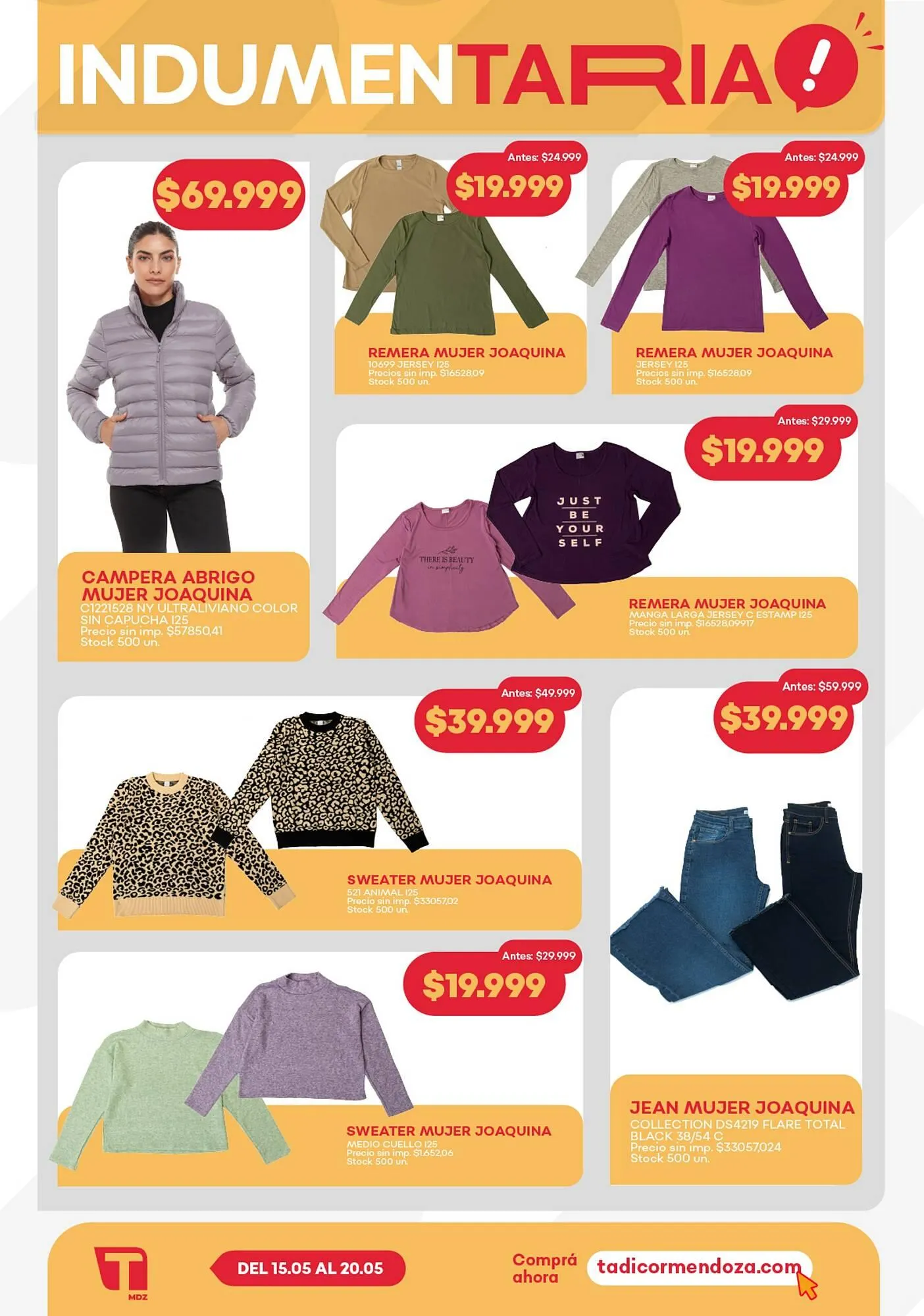 Ofertas de Catálogo Supermercados Tadicor 14 de mayo al 20 de mayo 2025 - Página 10 del catálogo