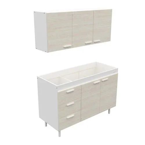Combo mueble de cocina 1.20 m venezia sin bacha Mosconi