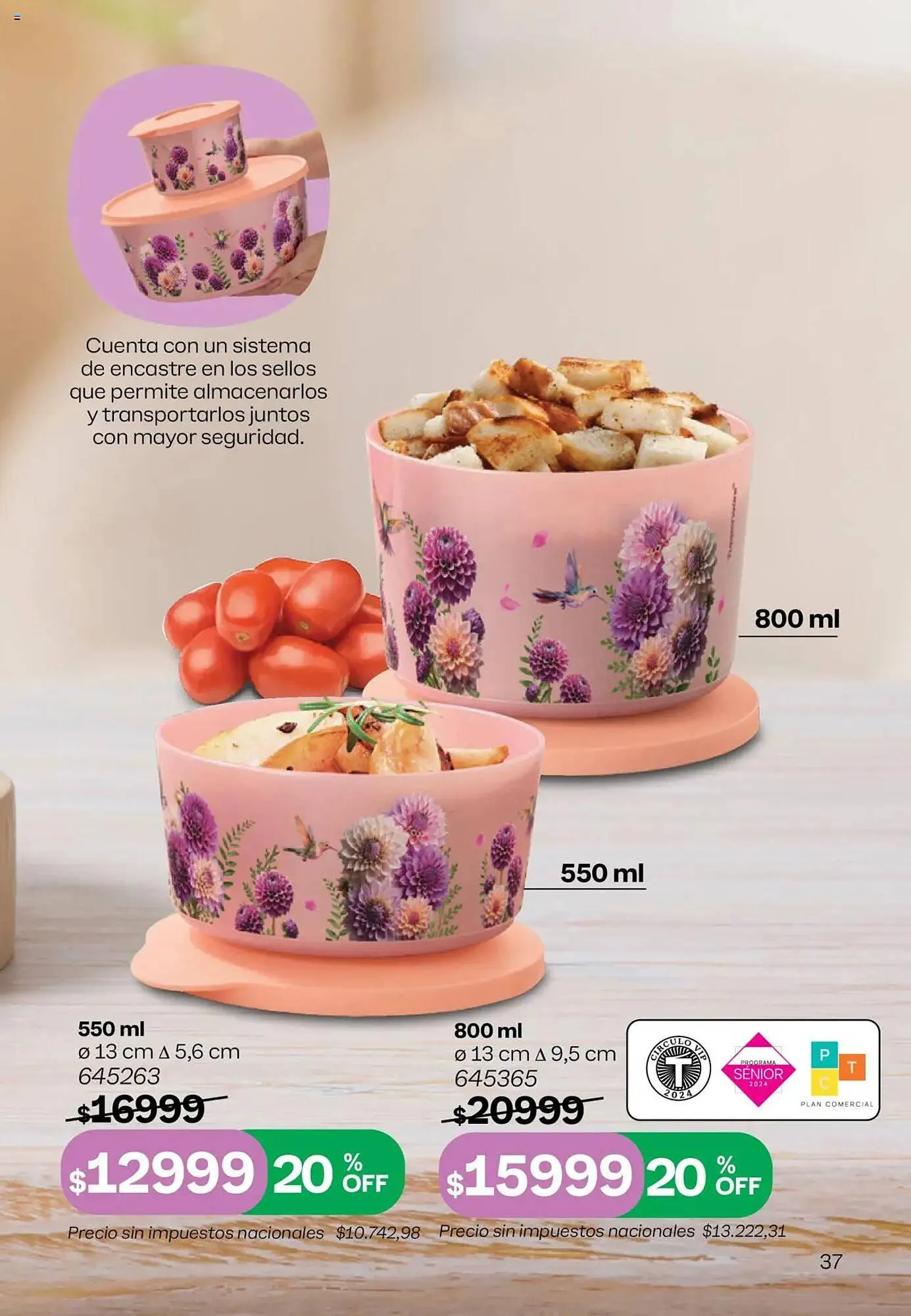 Ofertas de Catálogo Tupperware 23 de julio al 6 de agosto 2025 - Página 38 del catálogo
