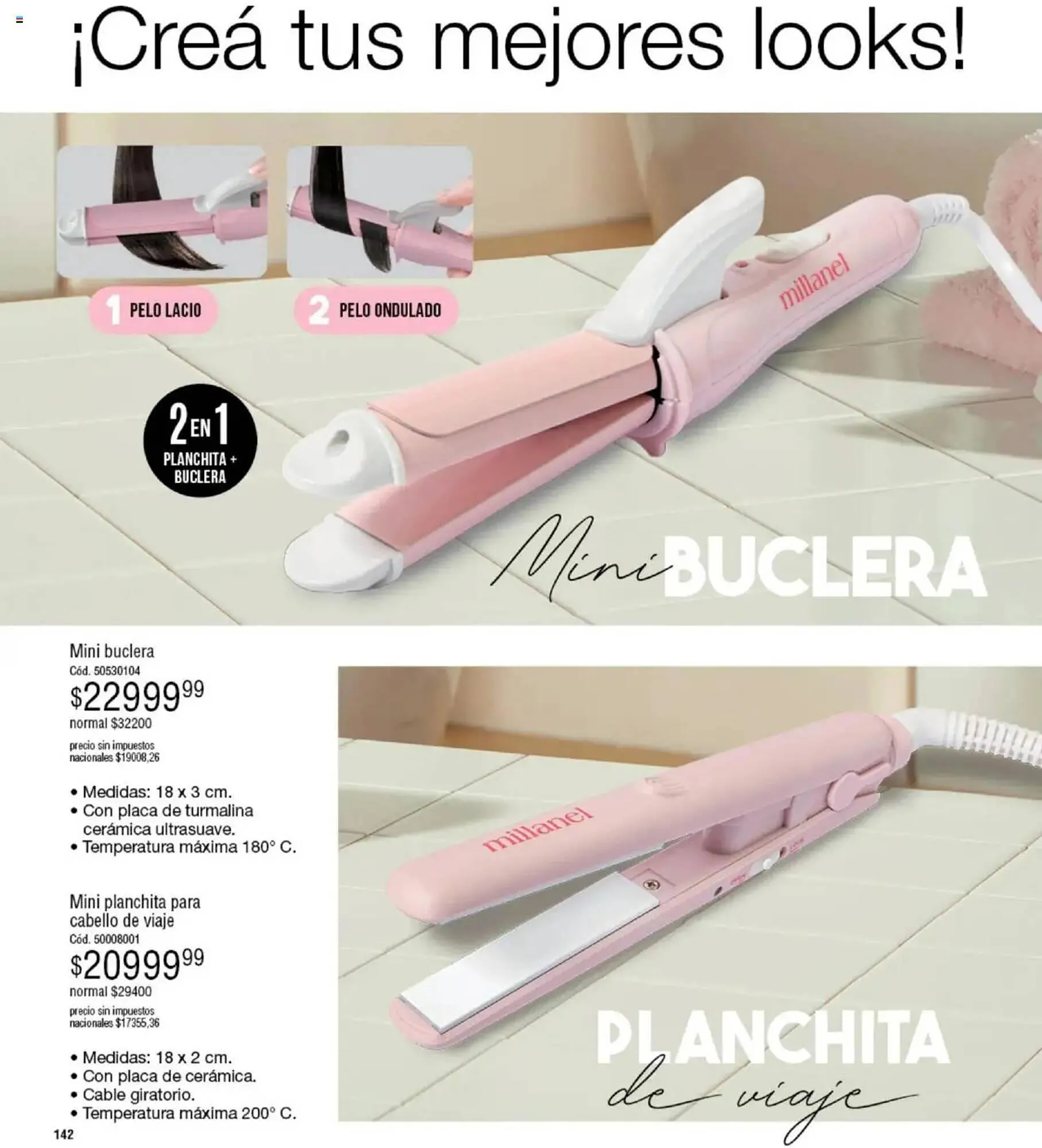 Ofertas de Catálogo Millanel Cosmética 15 de septiembre al 20 de octubre 2025 - Página 142 del catálogo