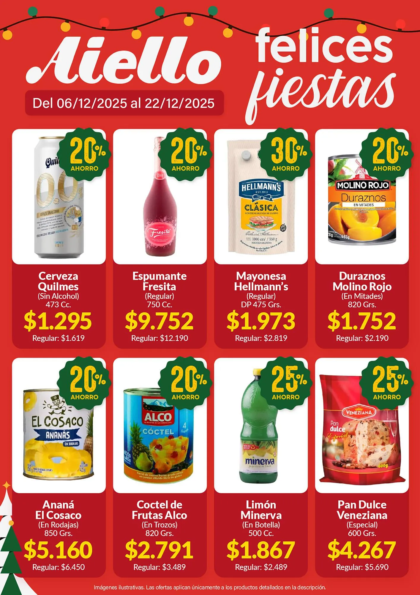 Ofertas de Catálogo Supermercados Aiello 6 de diciembre al 22 de diciembre 2025 - Página 3 del catálogo