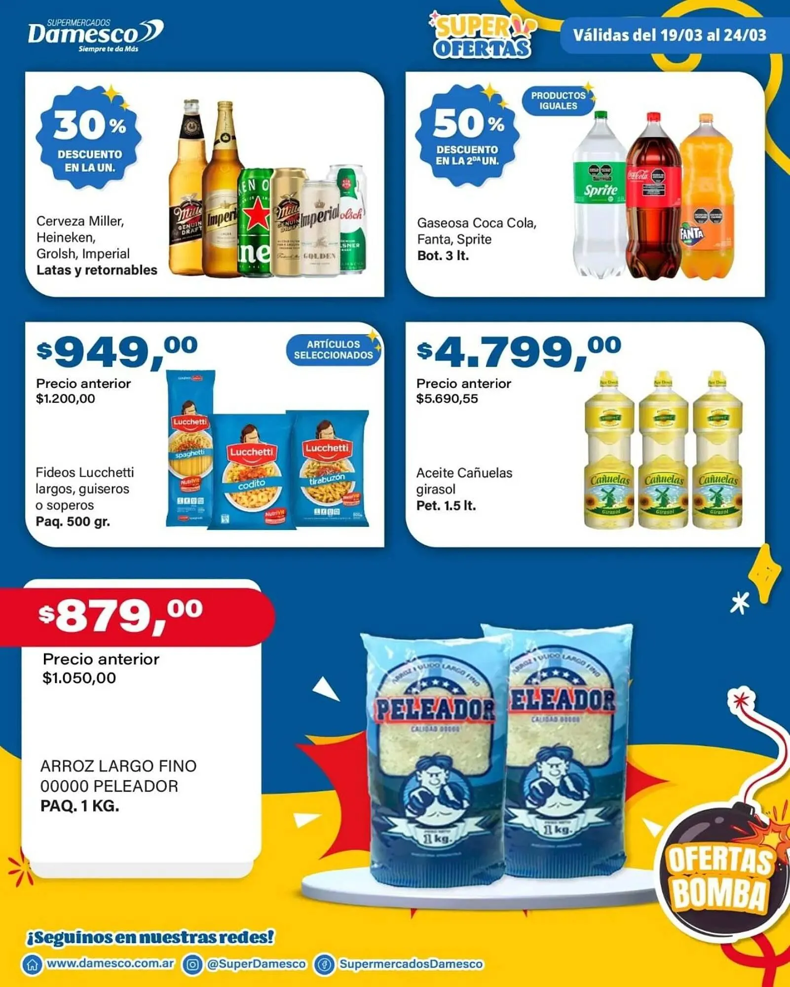 Ofertas de Catálogo Supermercados Damesco 19 de marzo al 24 de marzo 2026 - Página 3 del catálogo