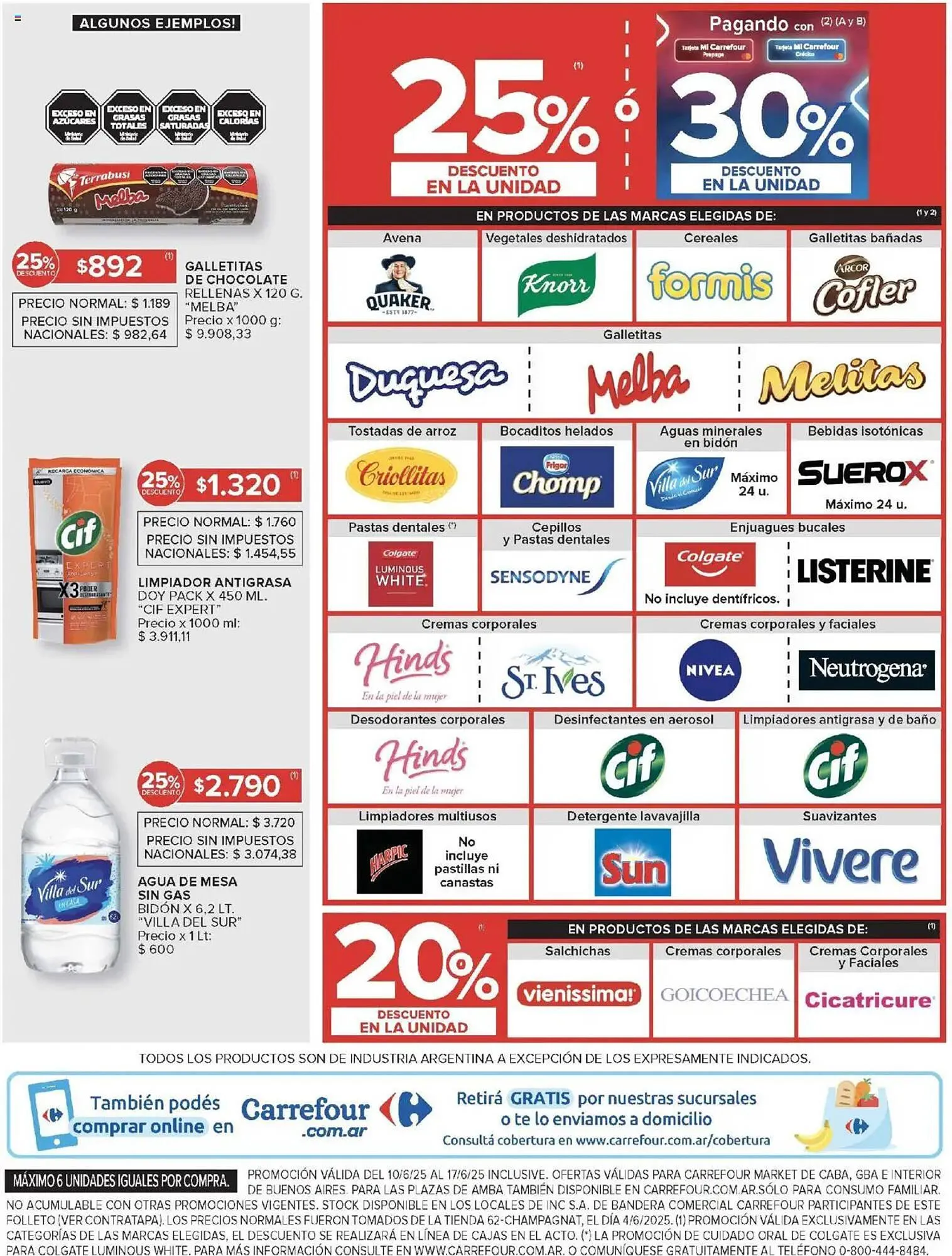 Ofertas de Catálogo Carrefour Market 10 de junio al 18 de junio 2025 - Página 8 del catálogo