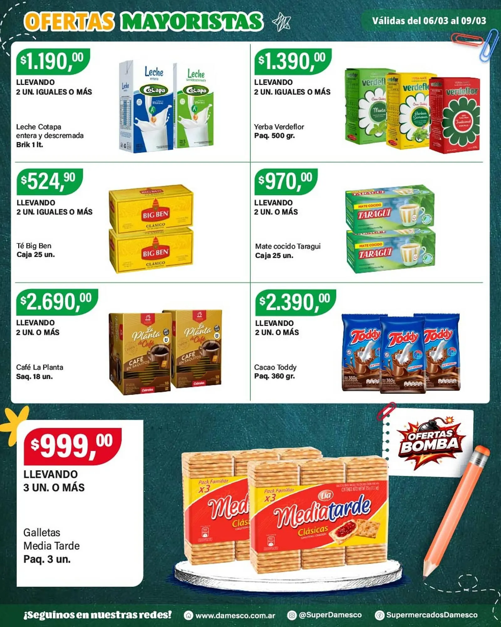 Ofertas de Catálogo Supermercados Damesco 6 de marzo al 9 de marzo 2026 - Página 5 del catálogo