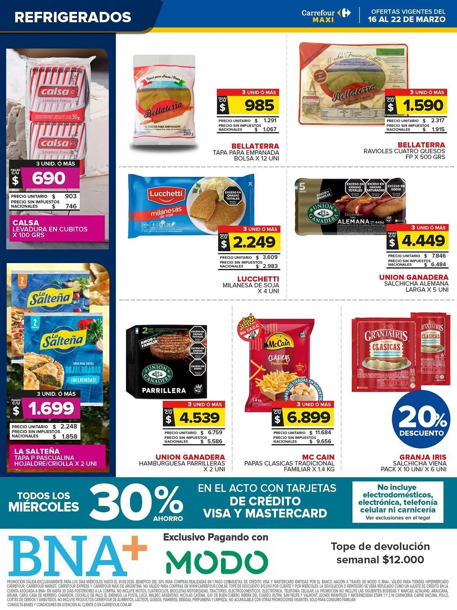 Ofertas de Folleto Carrefour Maxi 16 de marzo al 23 de marzo 2026 - Página 11 del catálogo