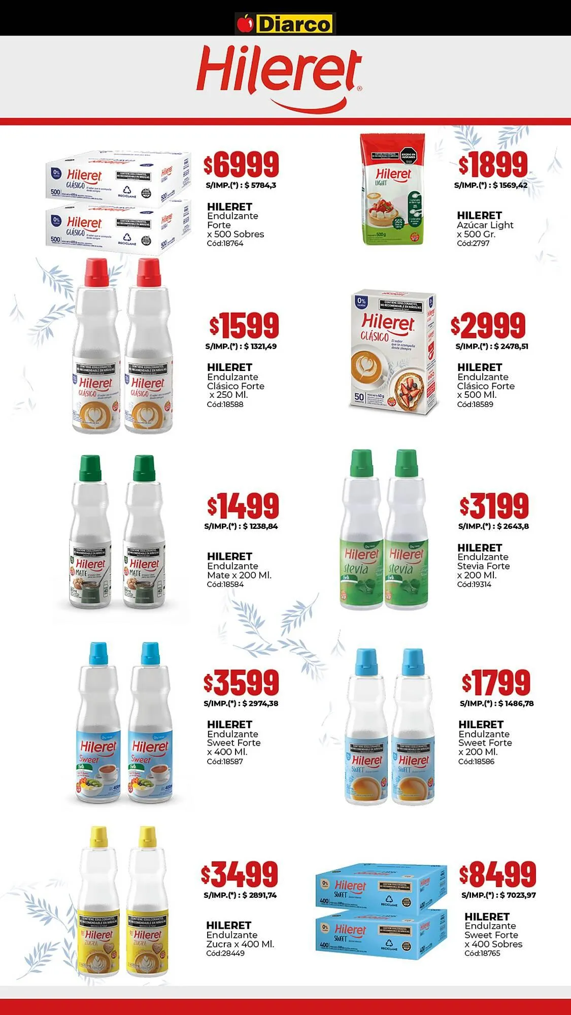 Ofertas de Catálogo Diarco 19 de enero al 23 de enero 2026 - Página 4 del catálogo