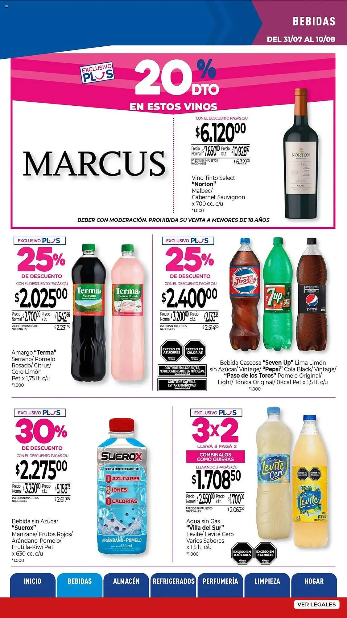 Ofertas de Catálogo La Anonima 31 de julio al 11 de agosto 2025 - Página 10 del catálogo