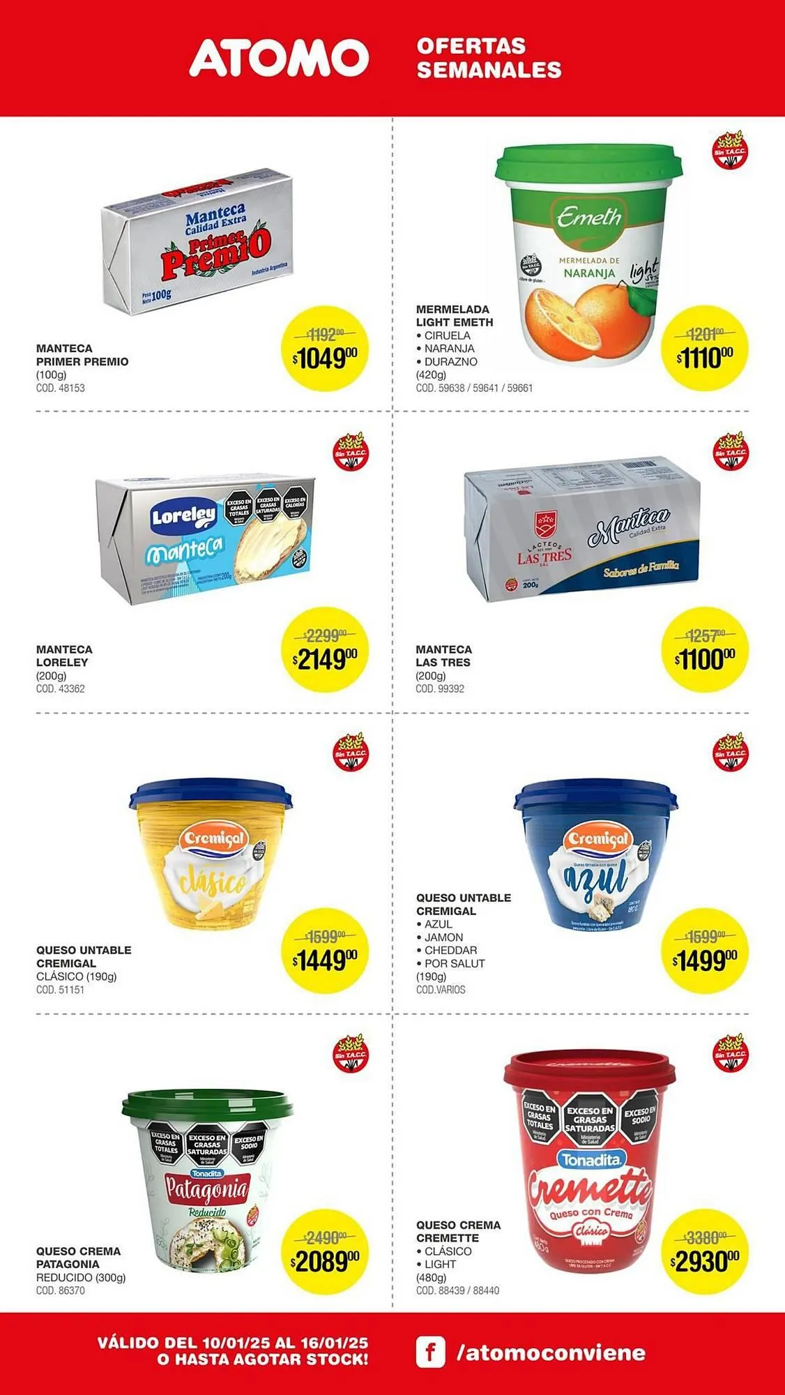 Ofertas de Catálogo Atomo Conviene 10 de enero al 16 de enero 2025 - Página 14 del catálogo