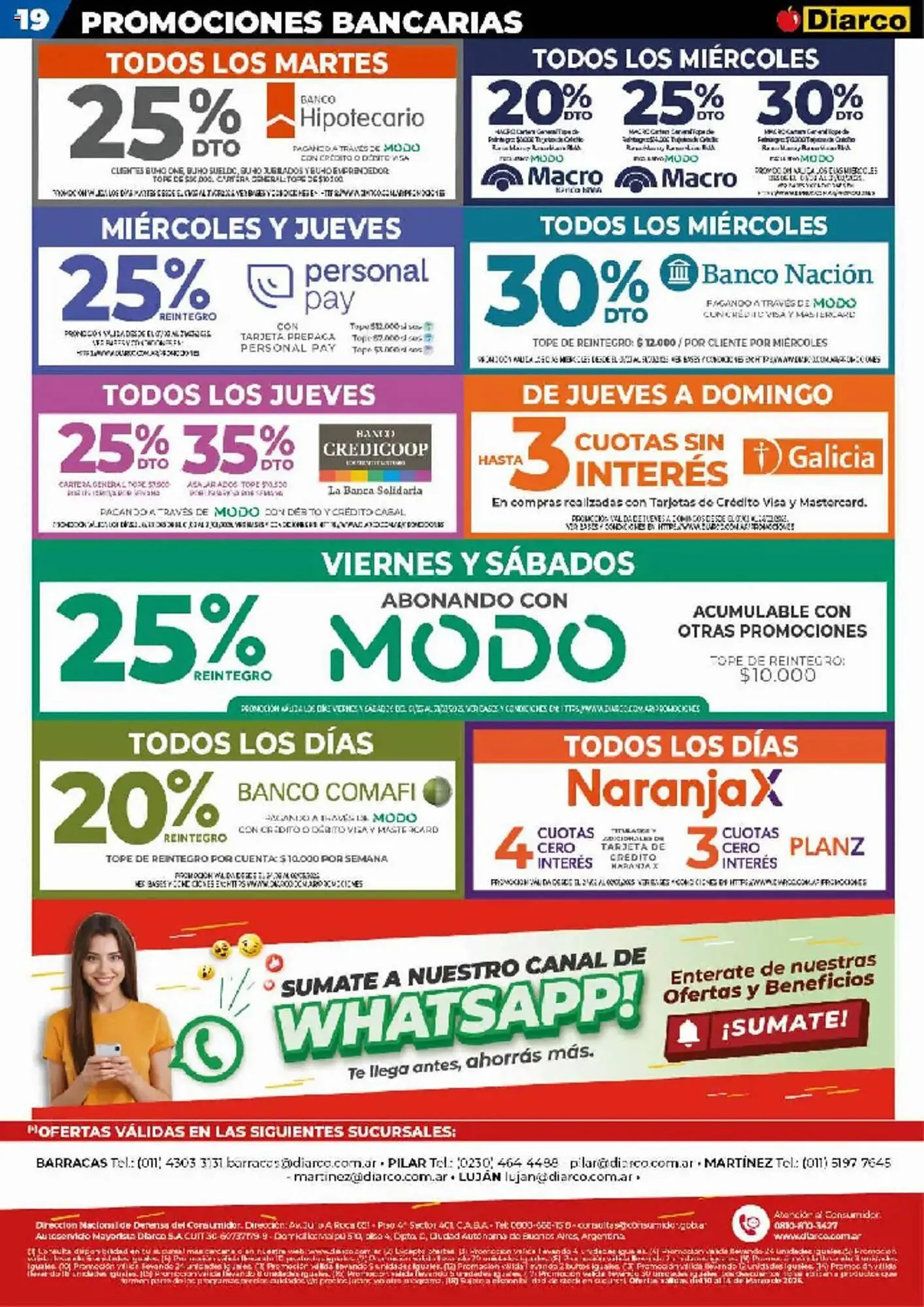Ofertas de Catálogo Diarco 10 de marzo al 14 de marzo 2025 - Página 19 del catálogo